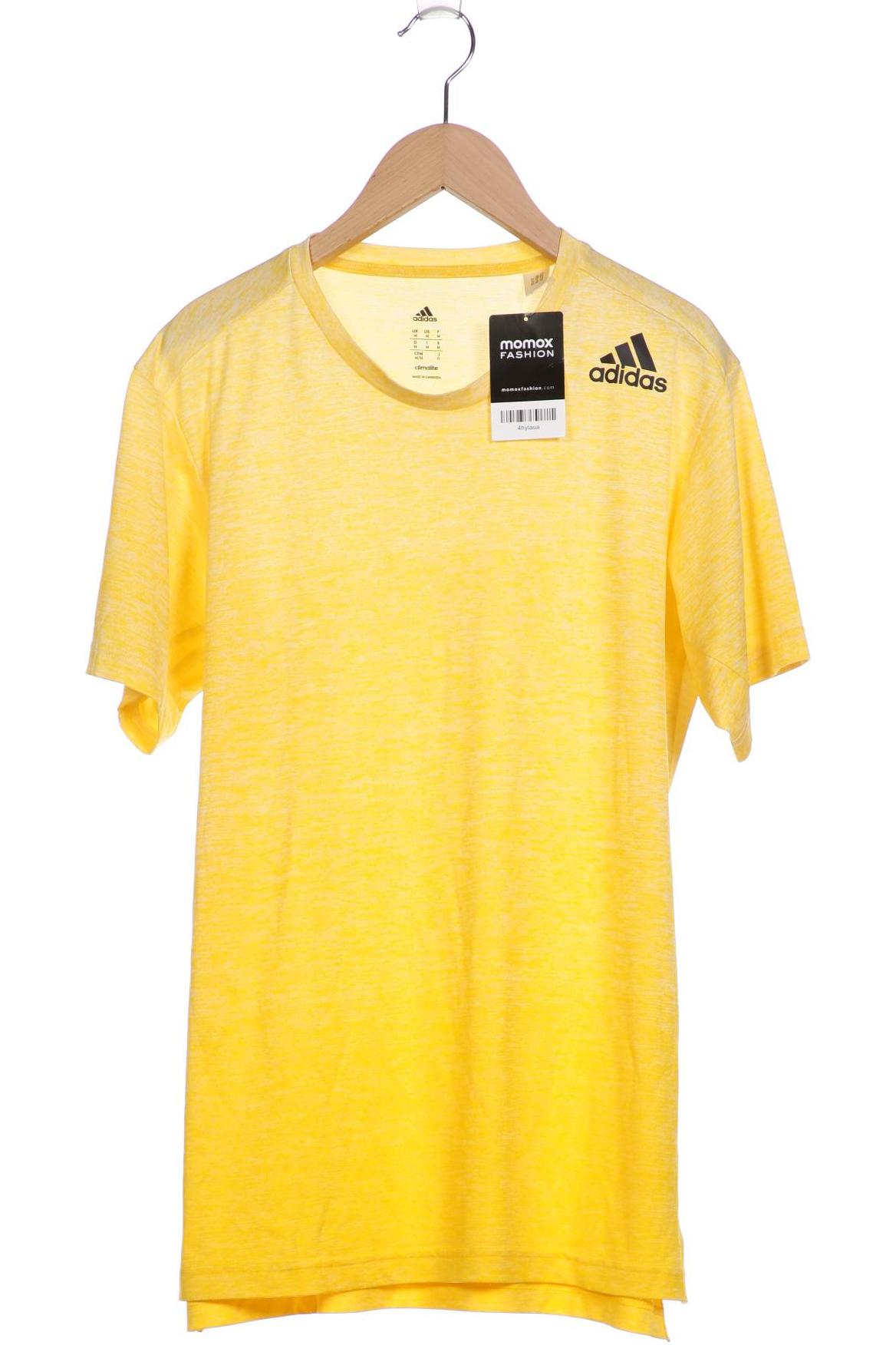 

adidas Herren T-Shirt, gelb, Gr. 48