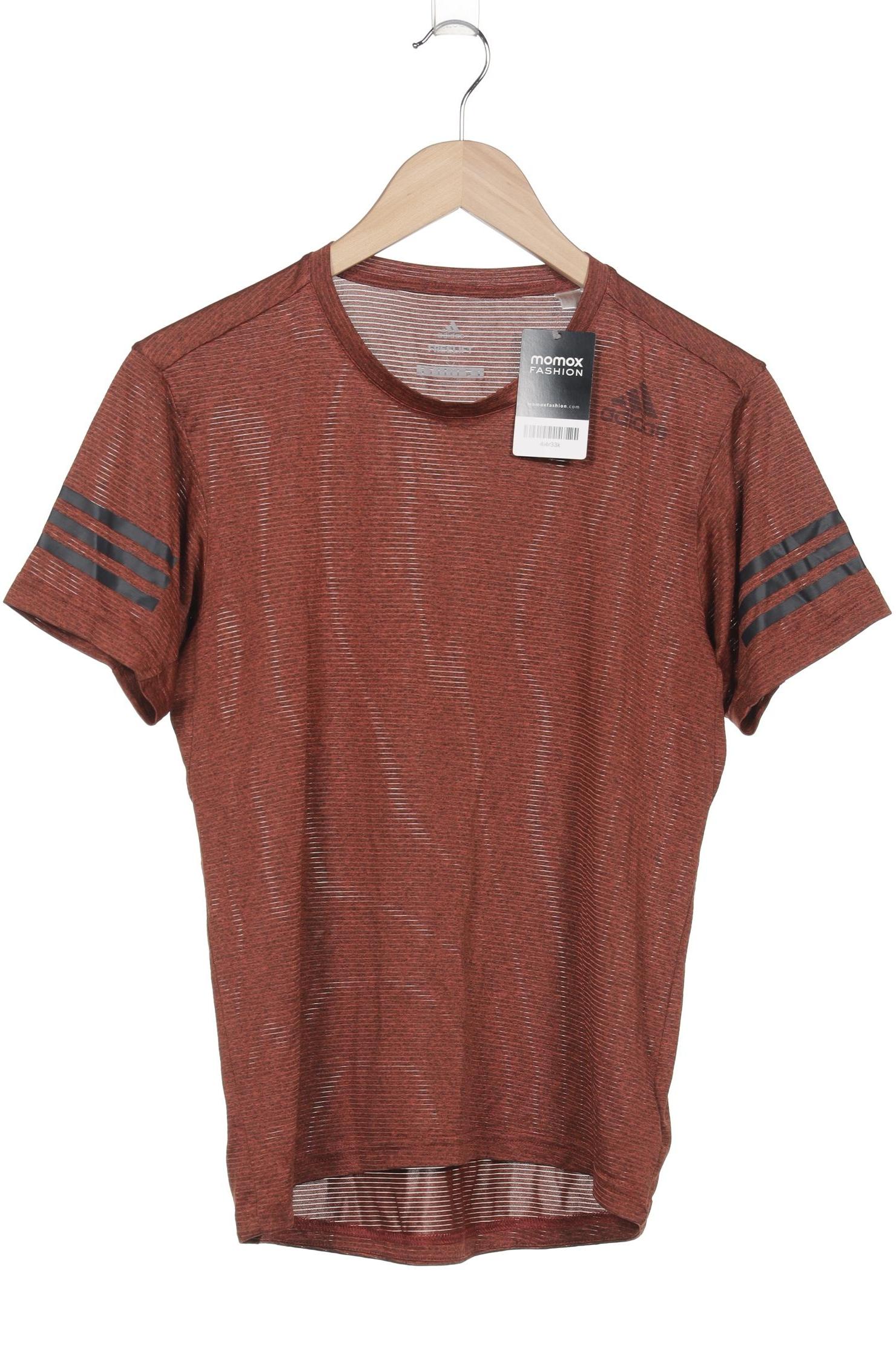 

adidas Herren T-Shirt, braun, Gr. 46