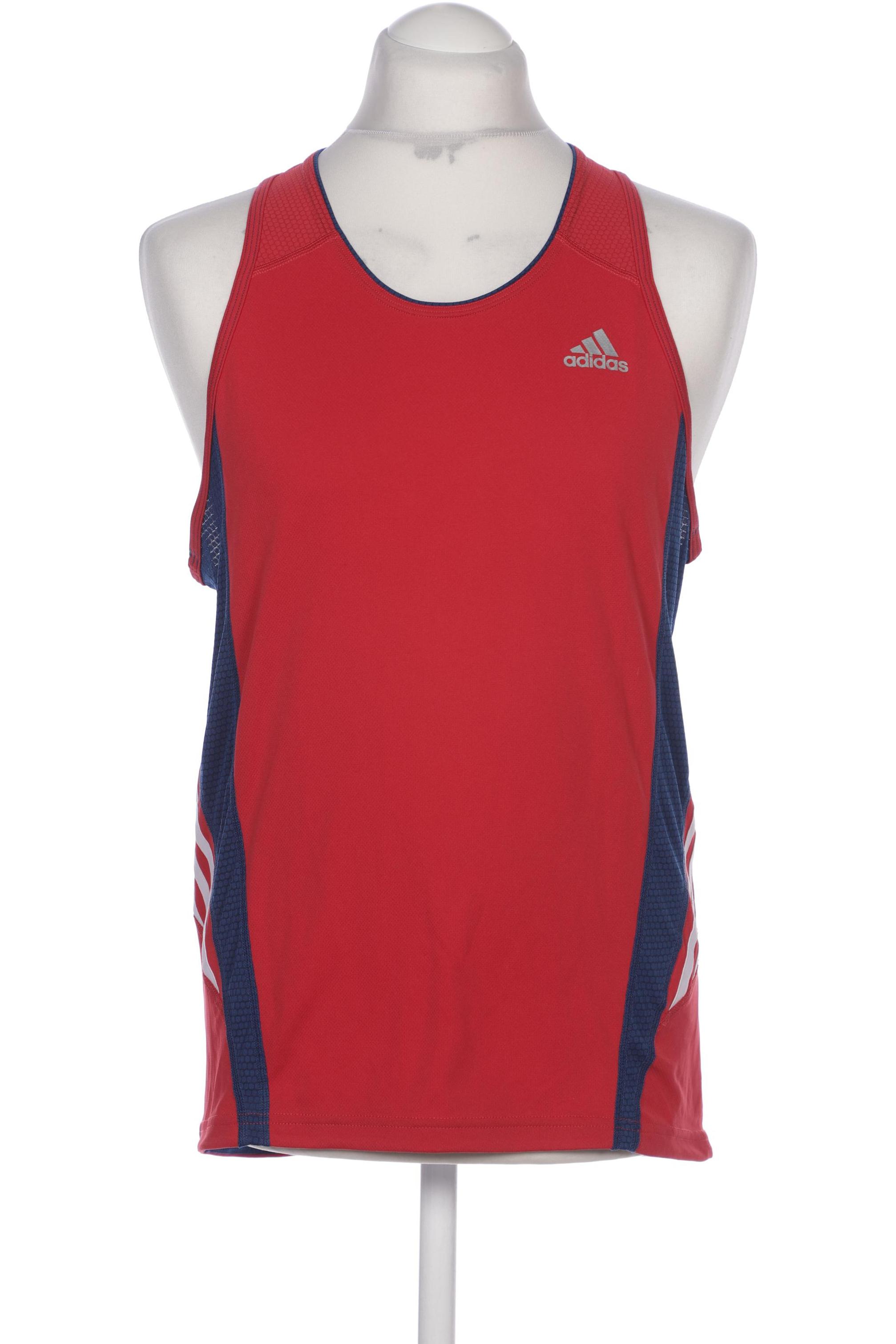 

adidas Herren T-Shirt, rot, Gr. 48