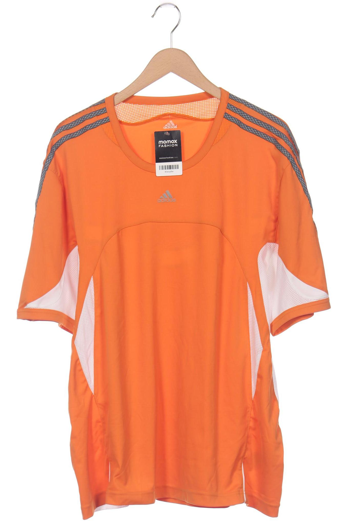 

adidas Herren T-Shirt, orange, Gr. 56