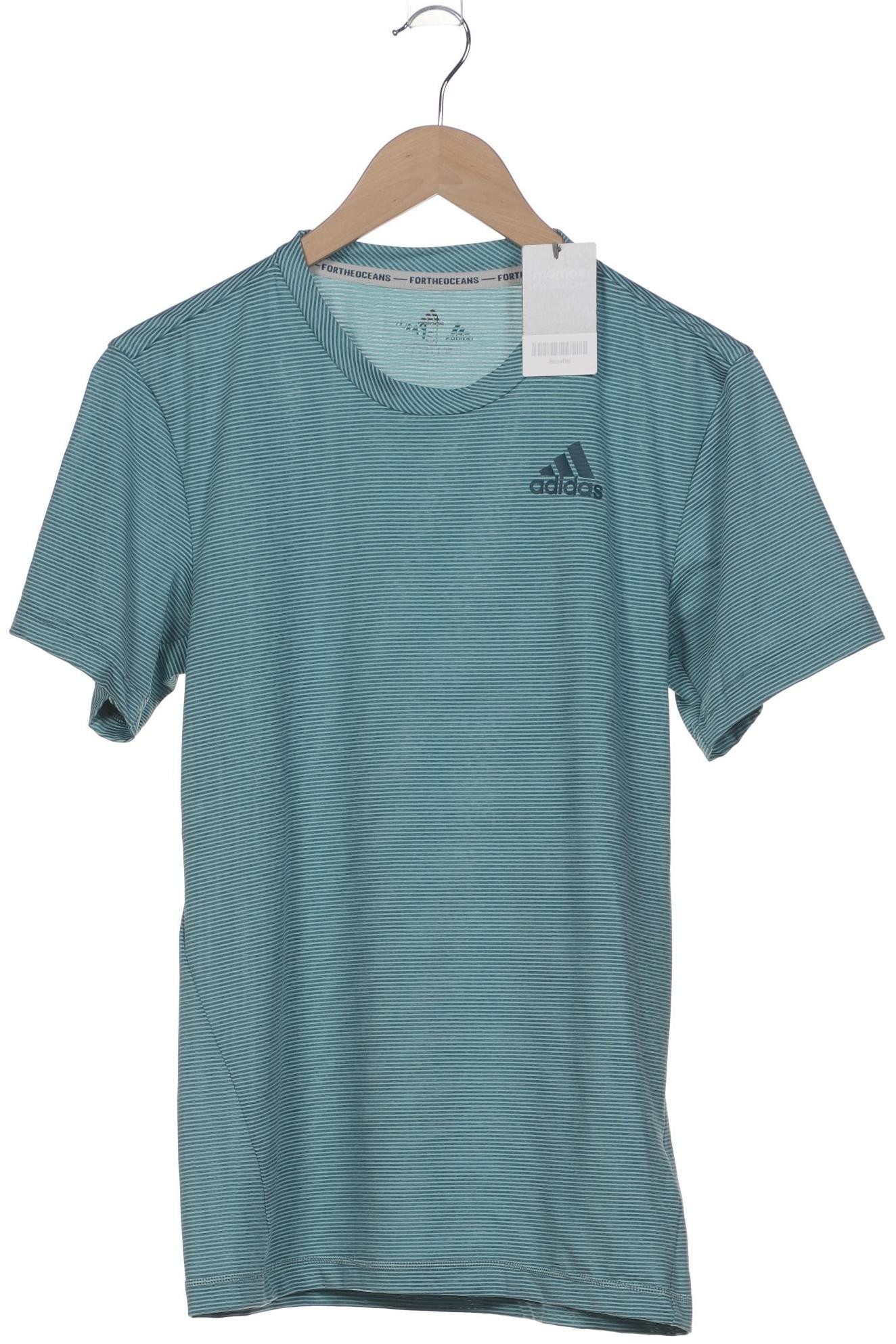 

adidas Herren T-Shirt, türkis, Gr. 46