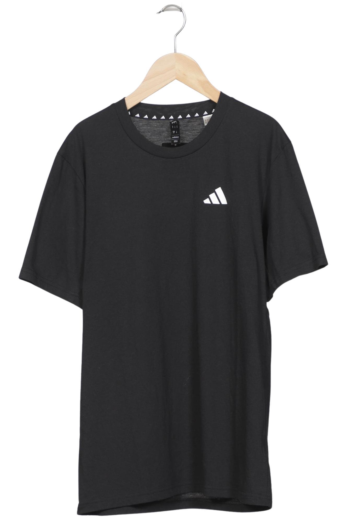 

adidas Herren T-Shirt, schwarz, Gr. 46