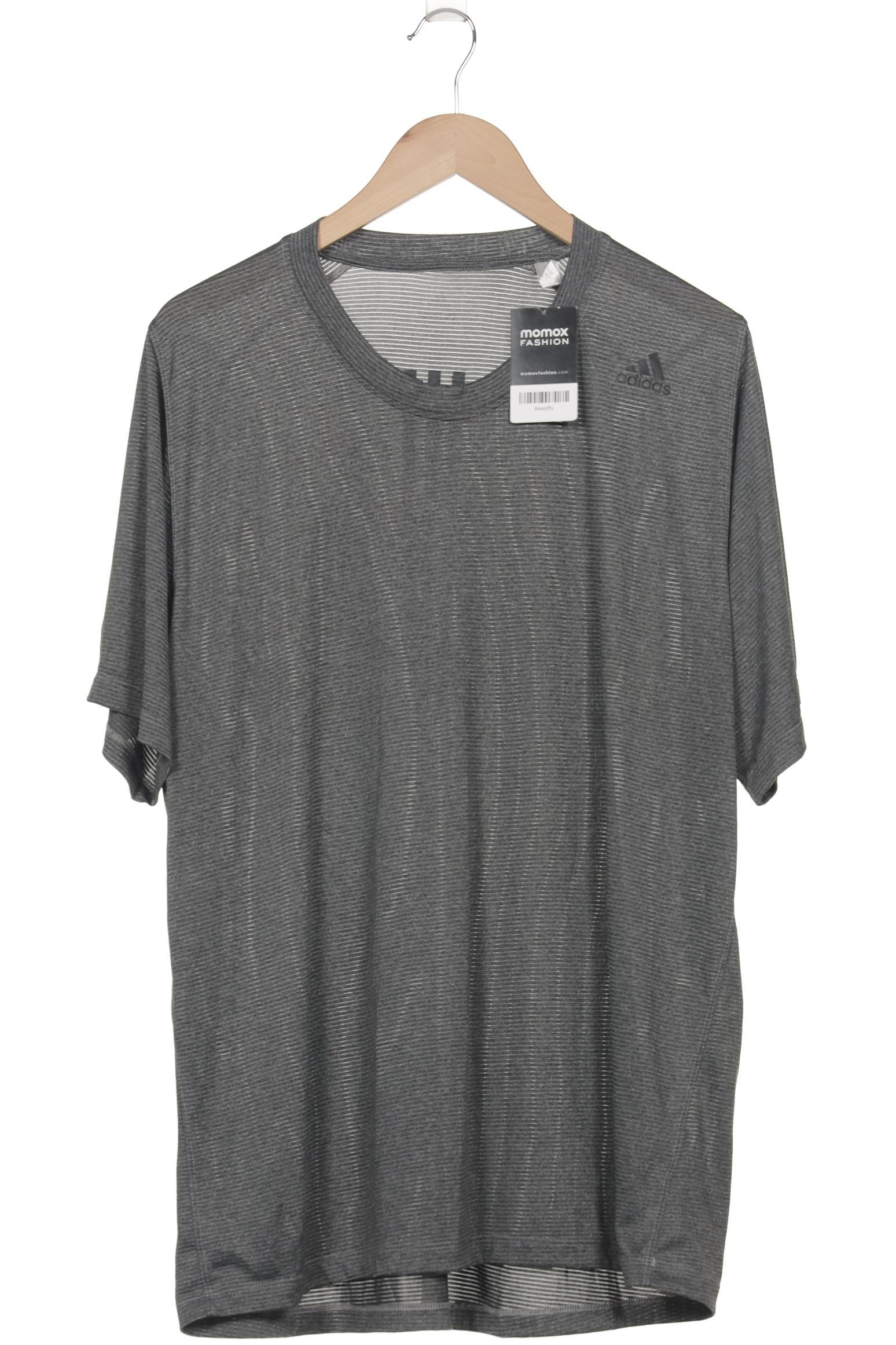 

adidas Herren T-Shirt, grau, Gr. 56