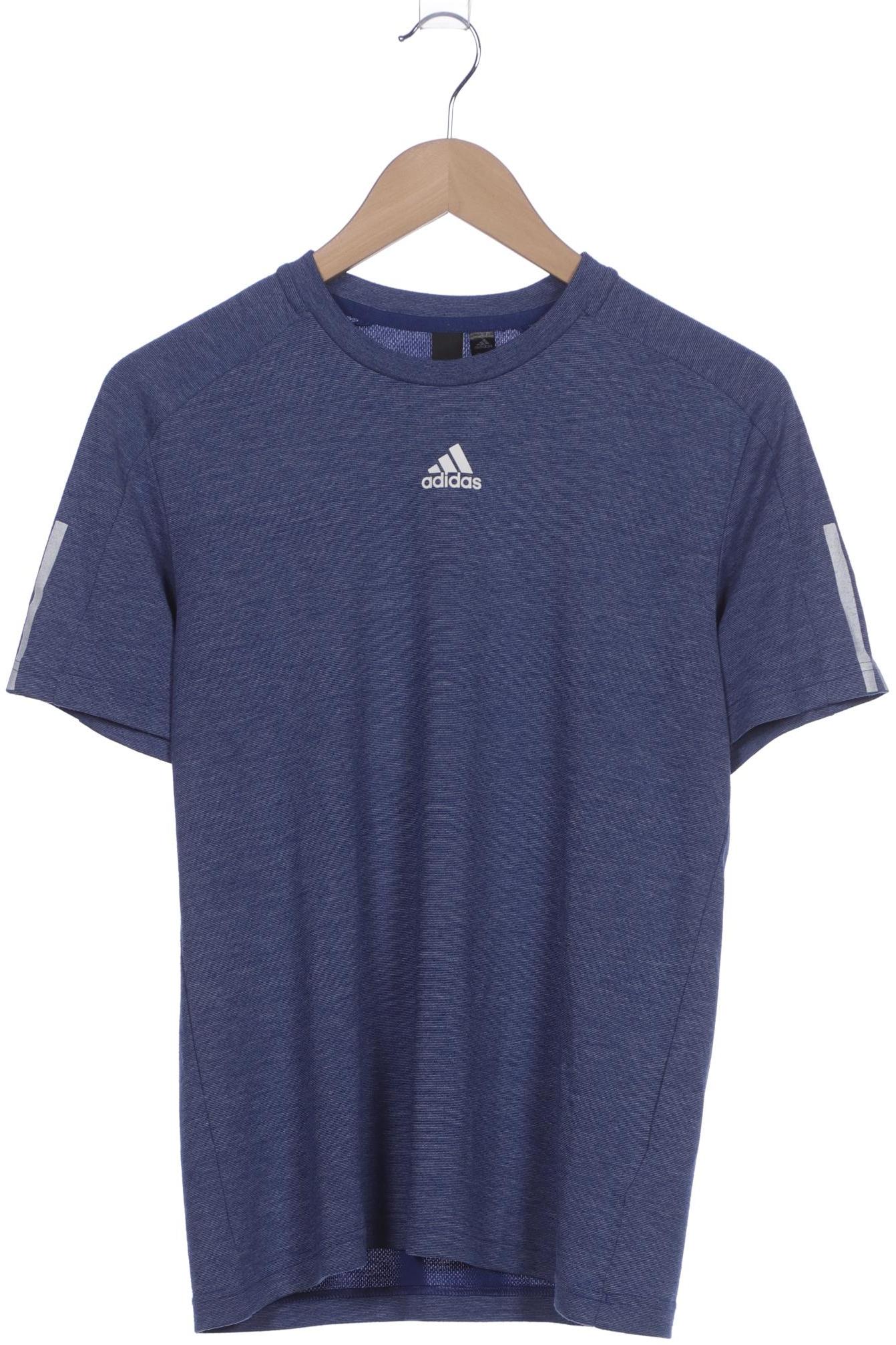 

adidas Herren T-Shirt, blau, Gr. 46