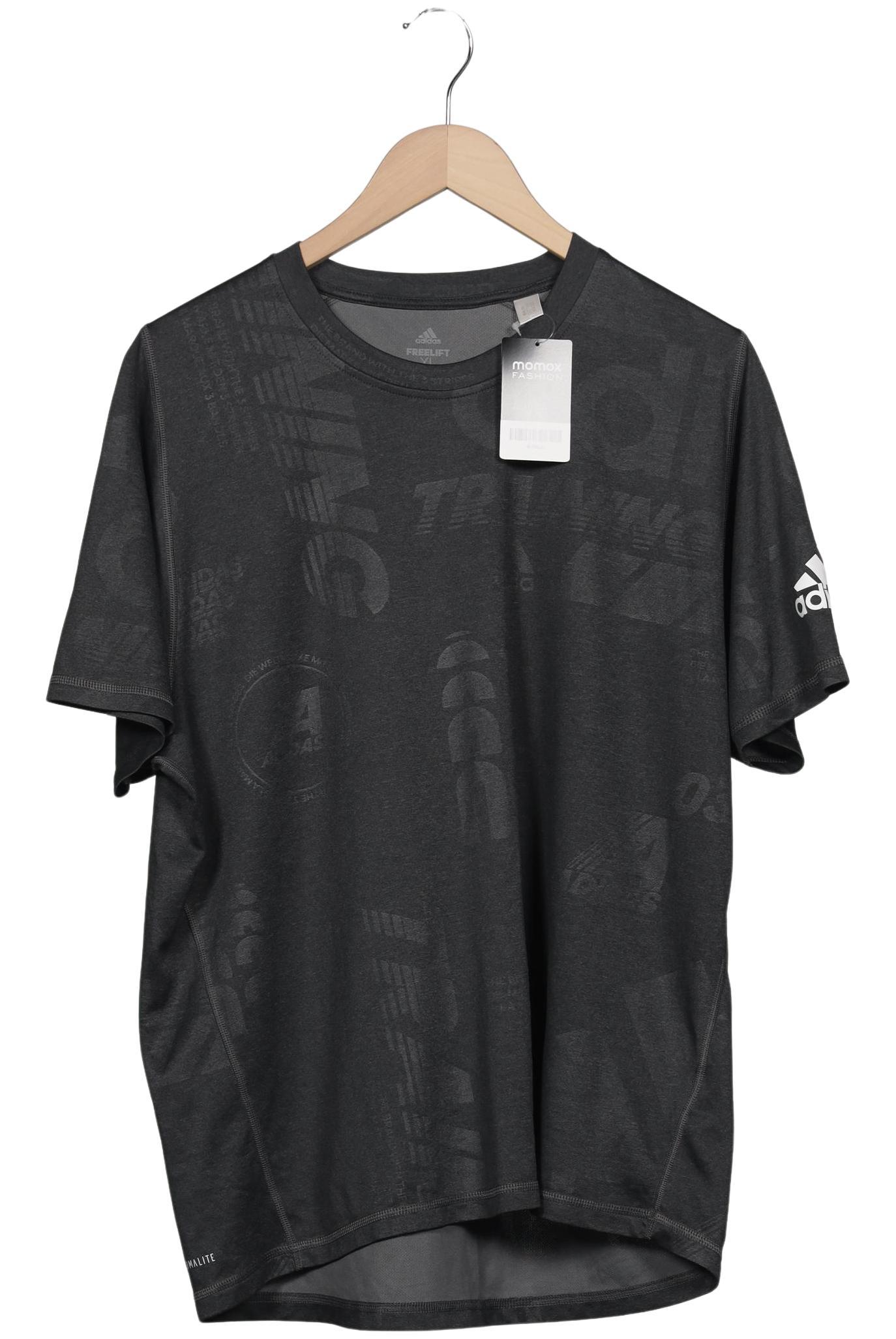 

adidas Herren T-Shirt, grau, Gr. 54