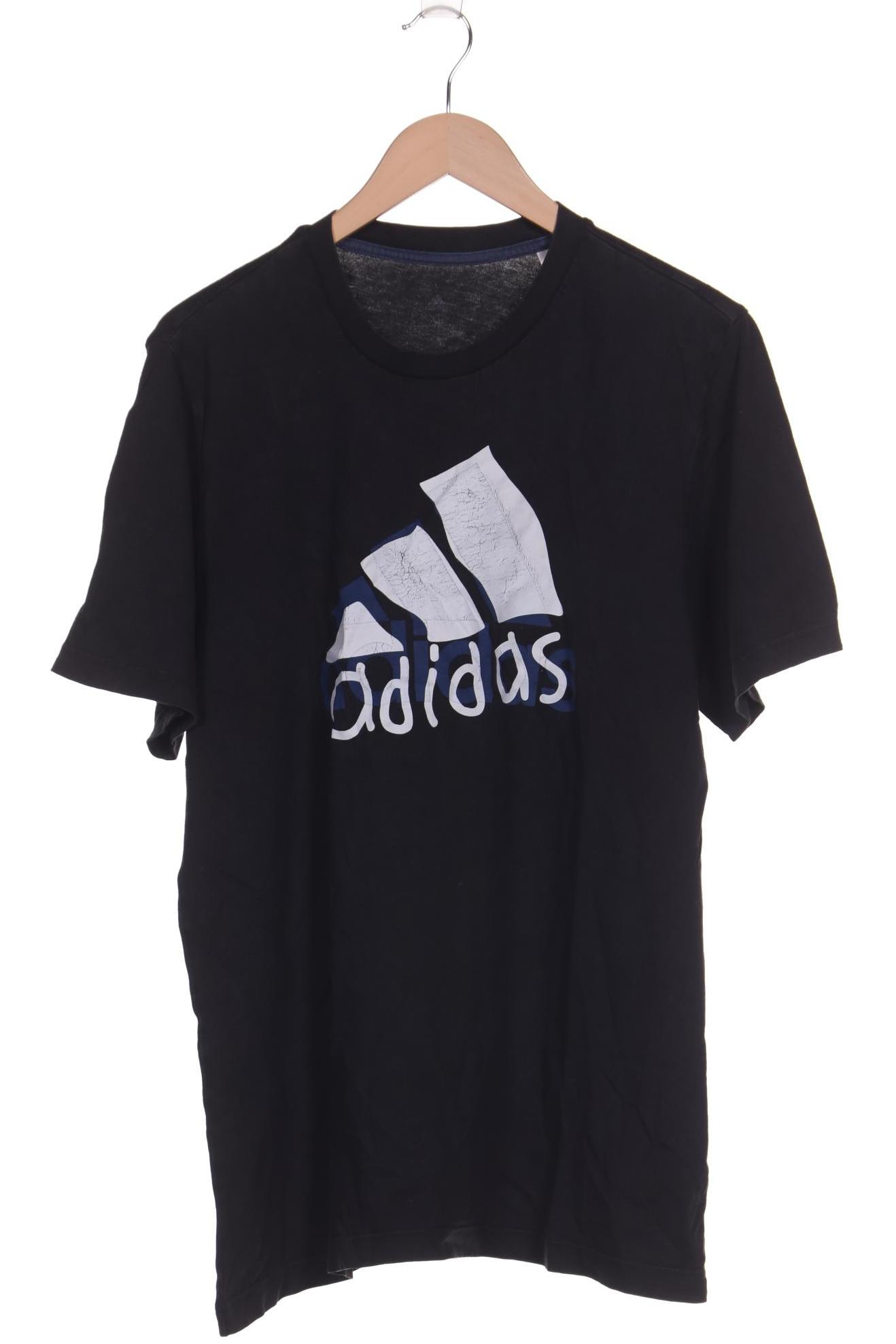

adidas Herren T-Shirt, schwarz, Gr. 54