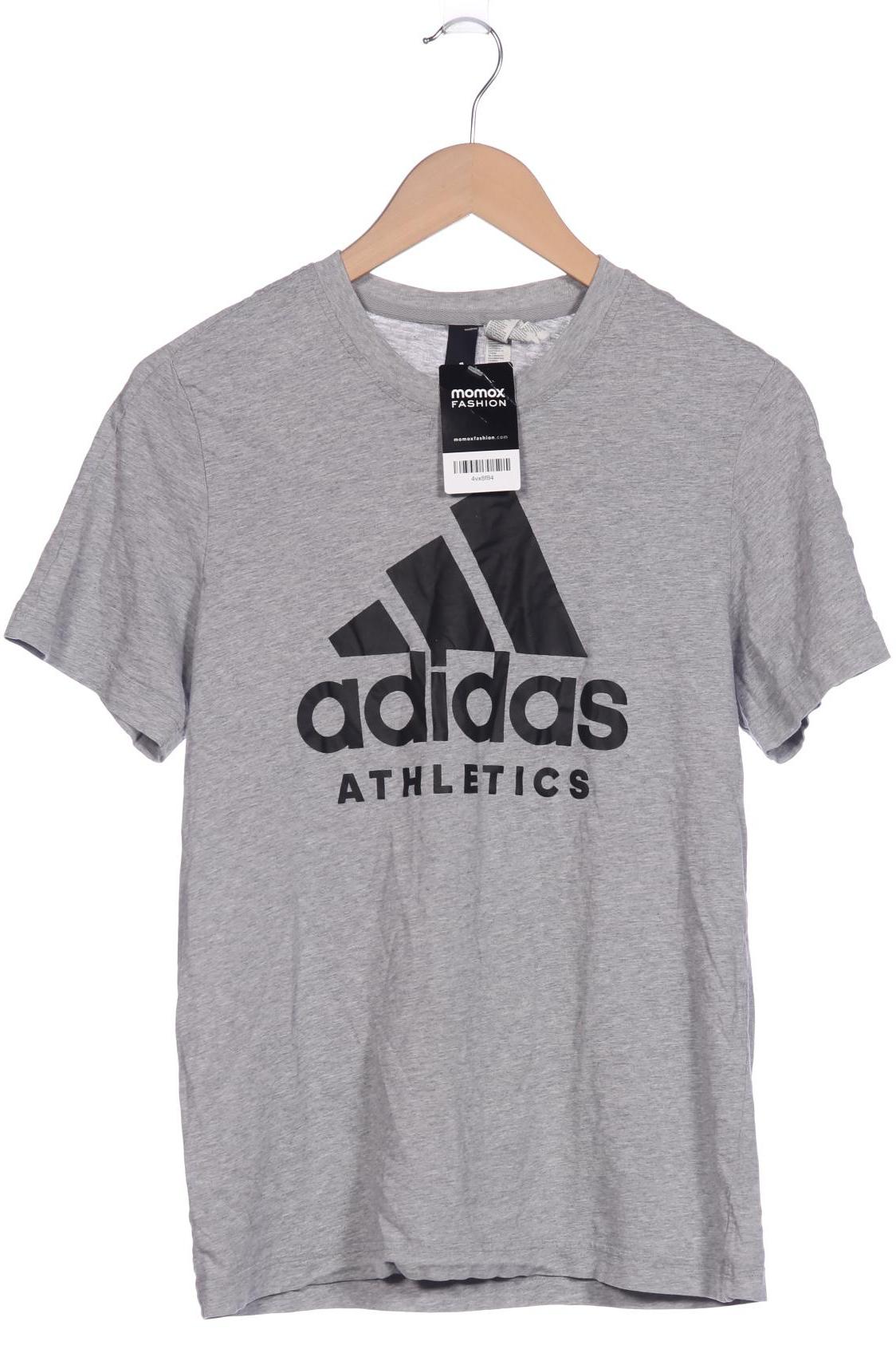 

adidas Herren T-Shirt, grau, Gr. 48