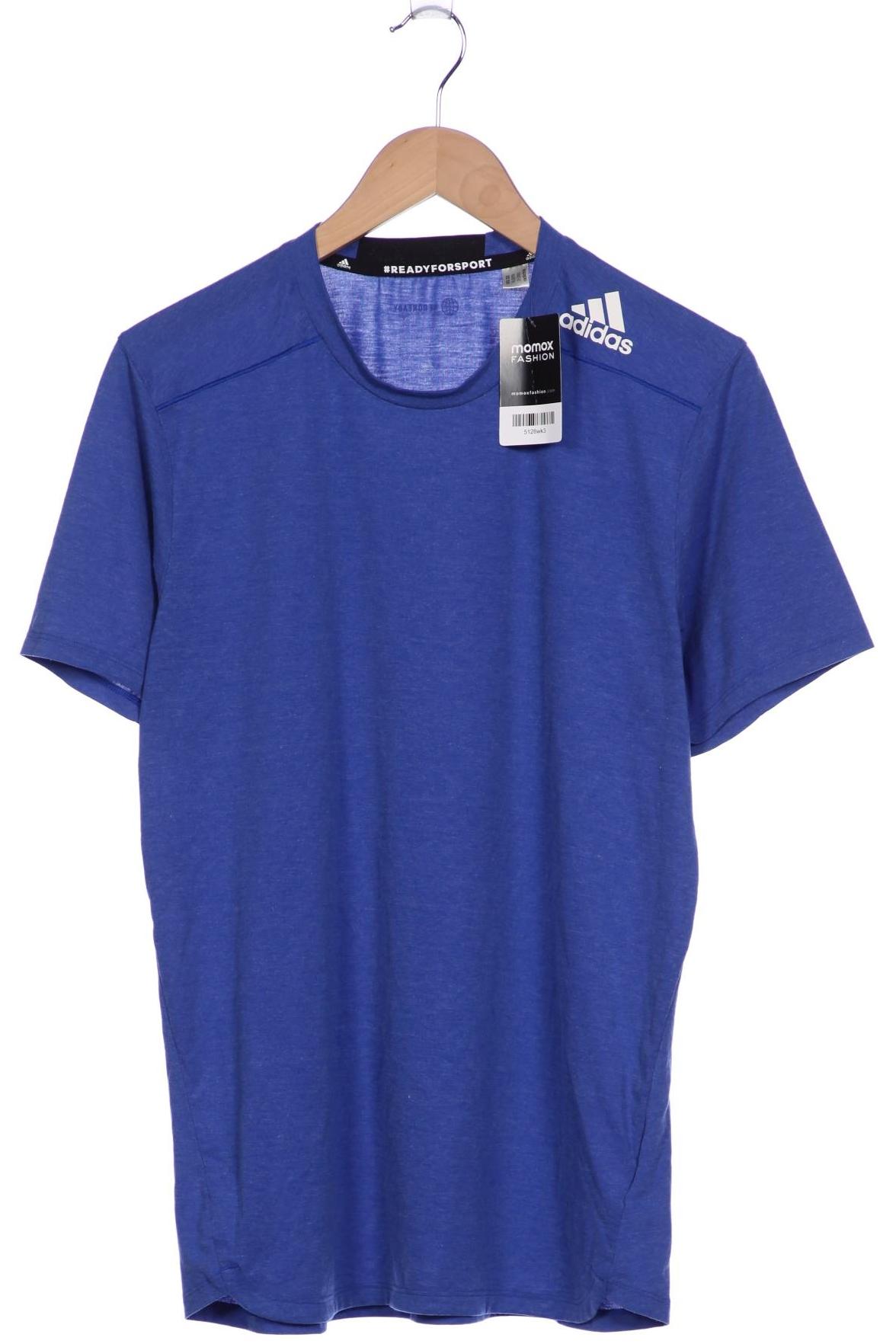 

adidas Herren T-Shirt, blau, Gr. 48