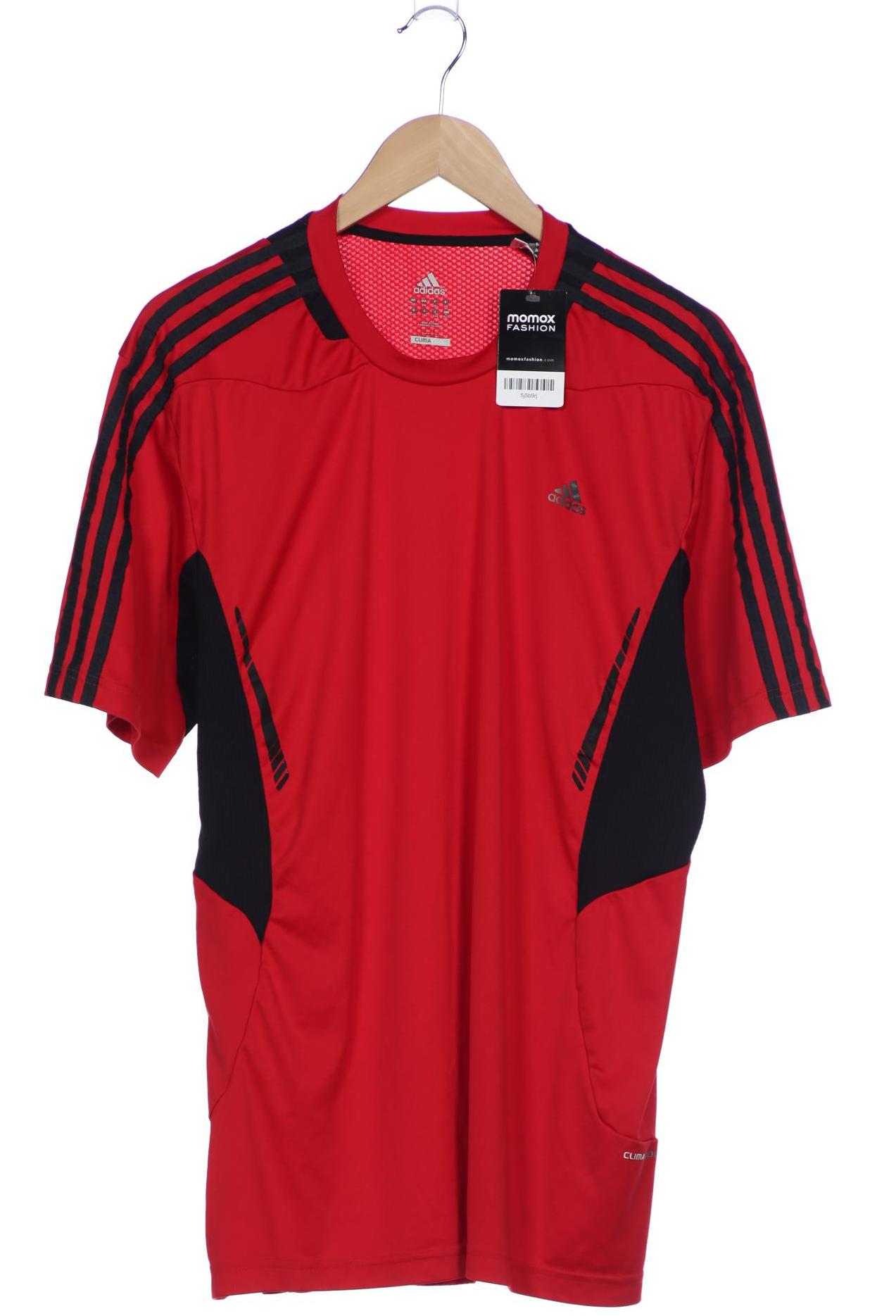 

adidas Herren T-Shirt, rot, Gr. 56