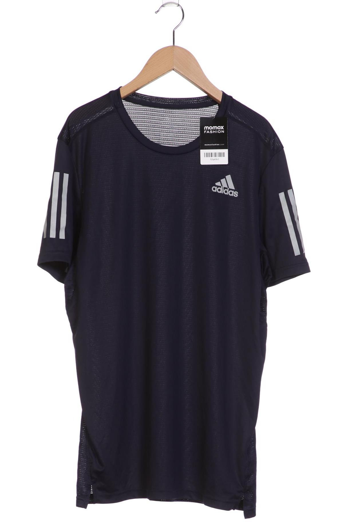 

adidas Herren T-Shirt, marineblau, Gr. 48