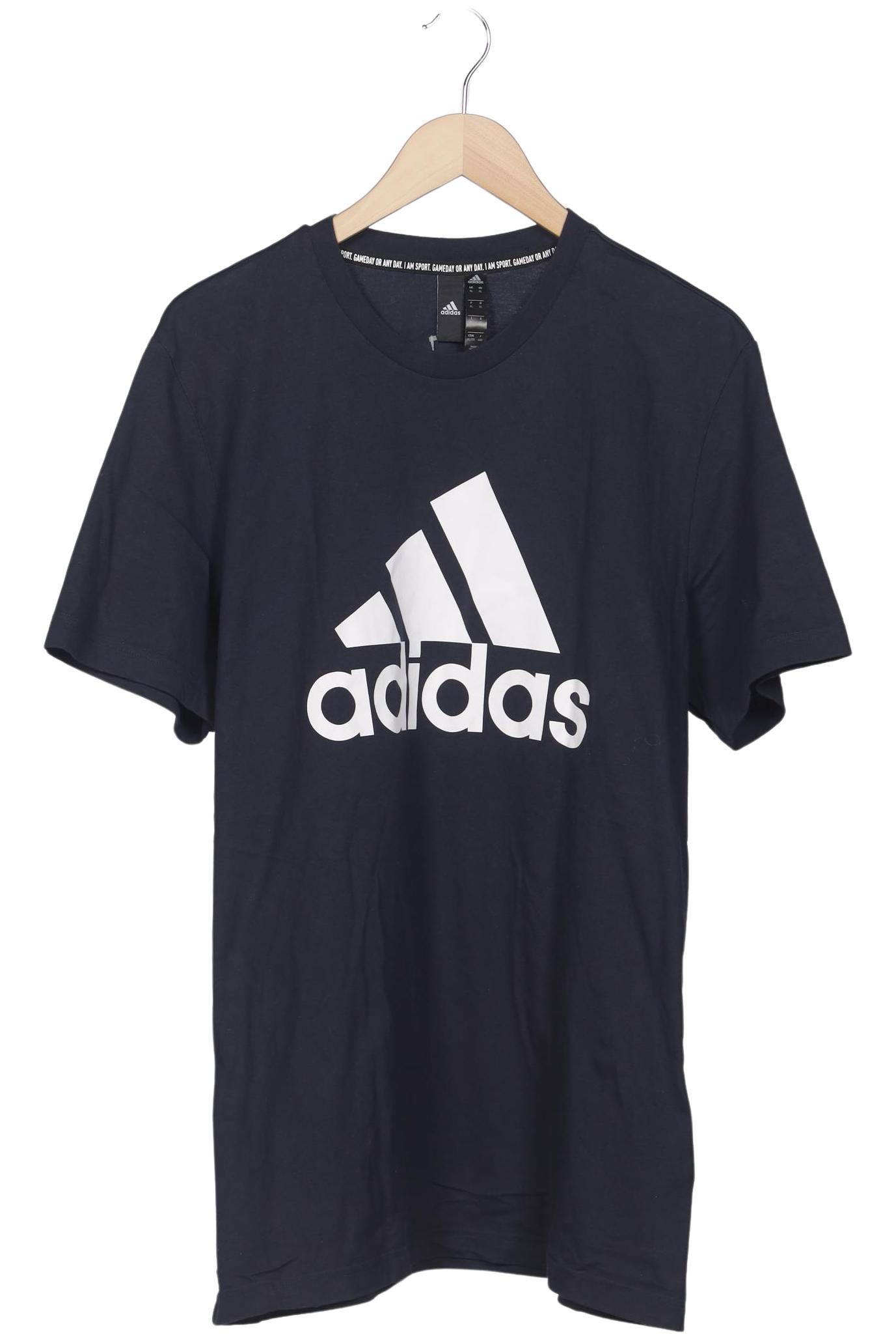 

adidas Herren T-Shirt, marineblau, Gr. 54