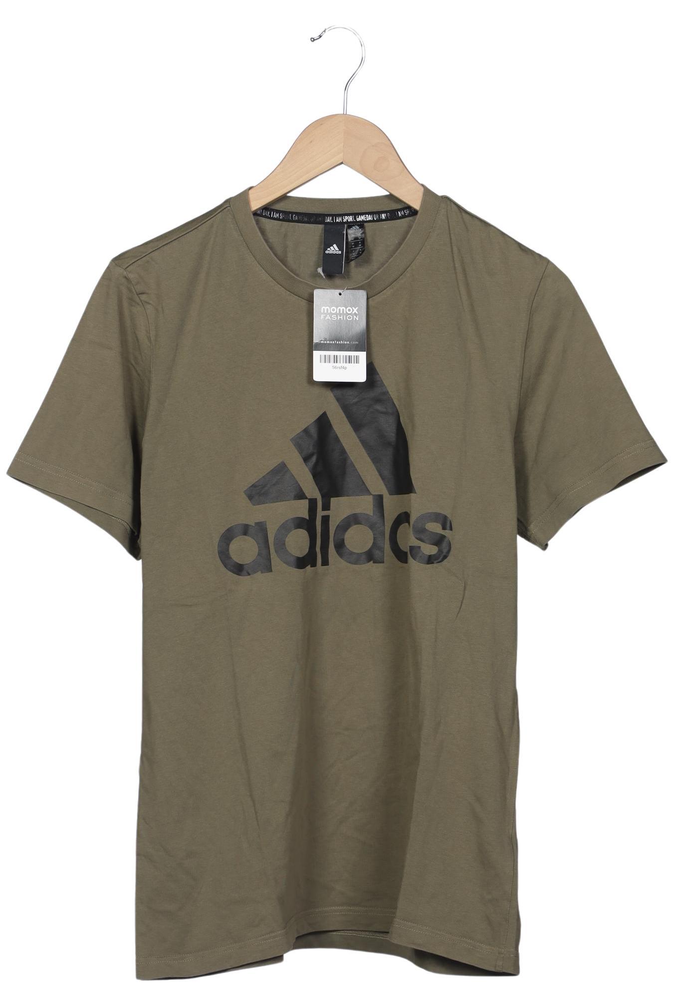

adidas Herren T-Shirt, grün, Gr. 48