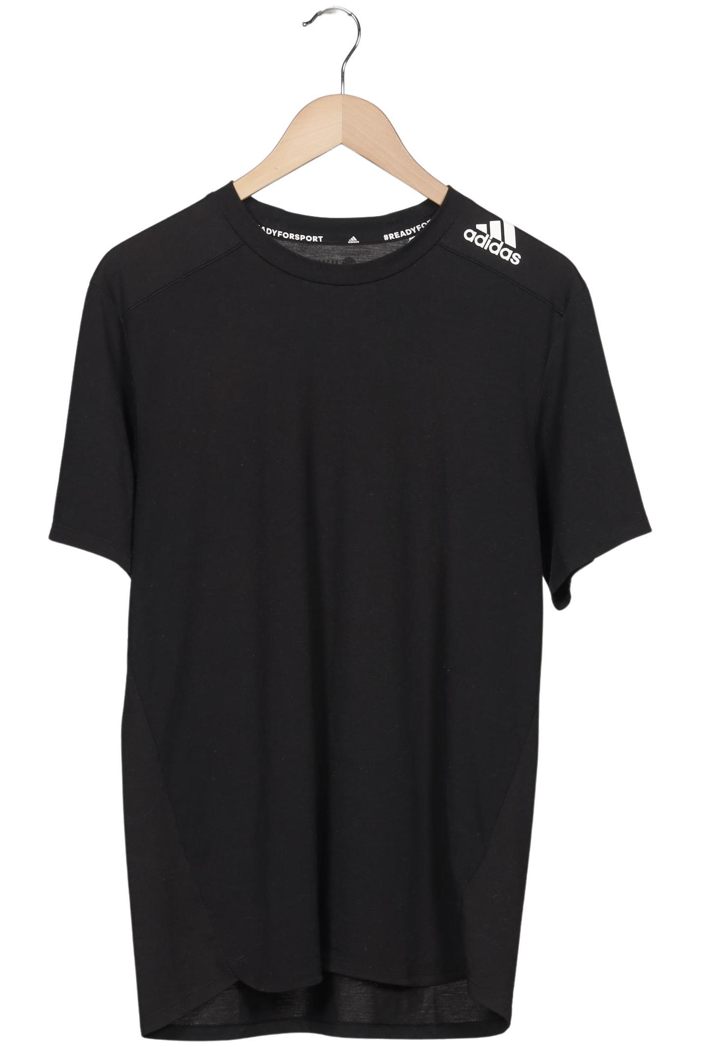 

adidas Herren T-Shirt, schwarz, Gr. 48