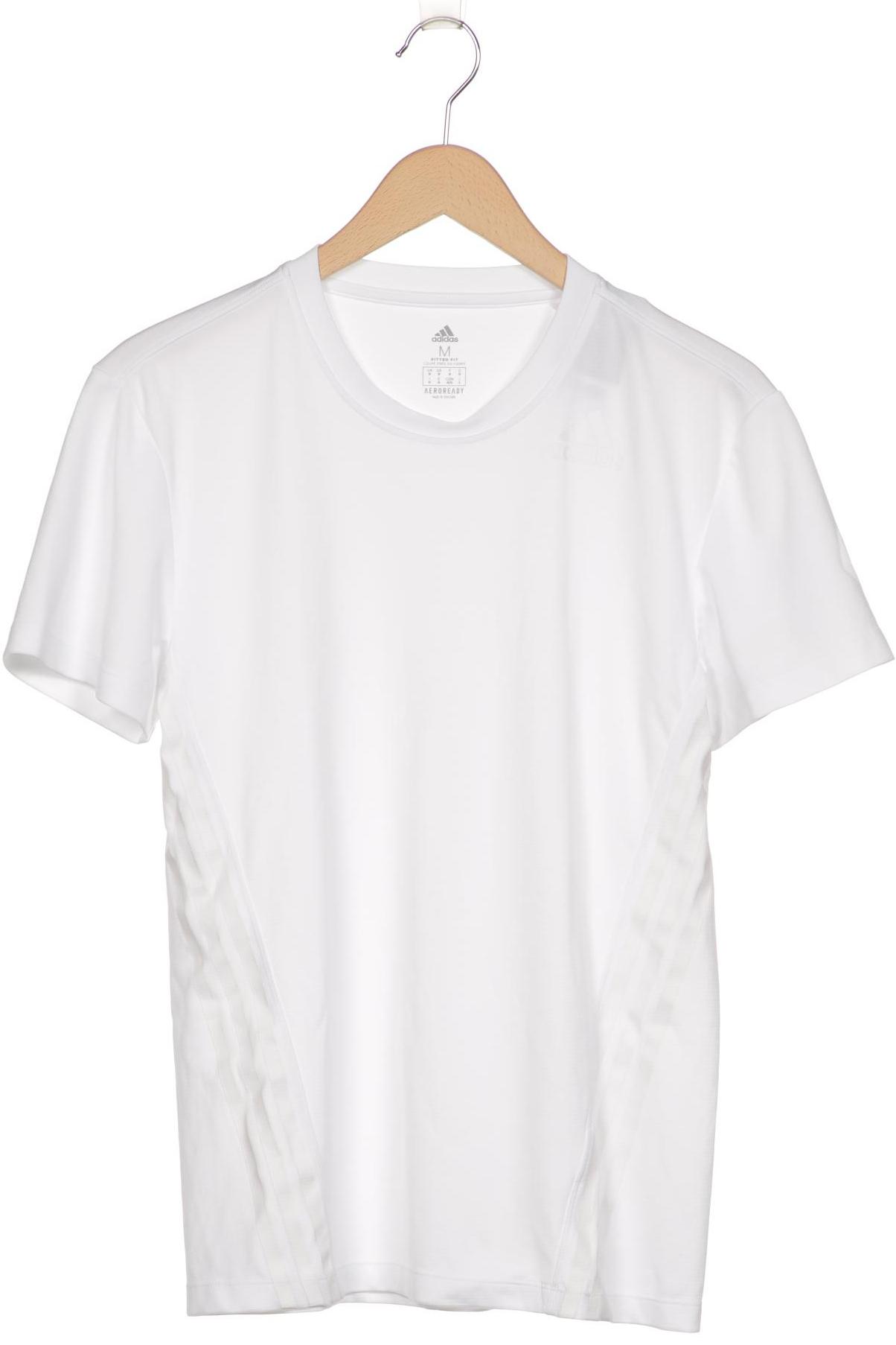 

adidas Herren T-Shirt, weiß, Gr. 48