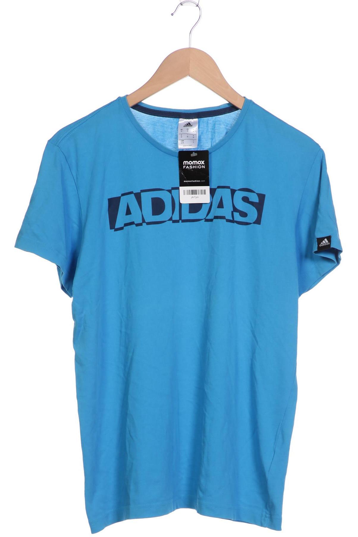 

adidas Herren T-Shirt, blau, Gr. 48