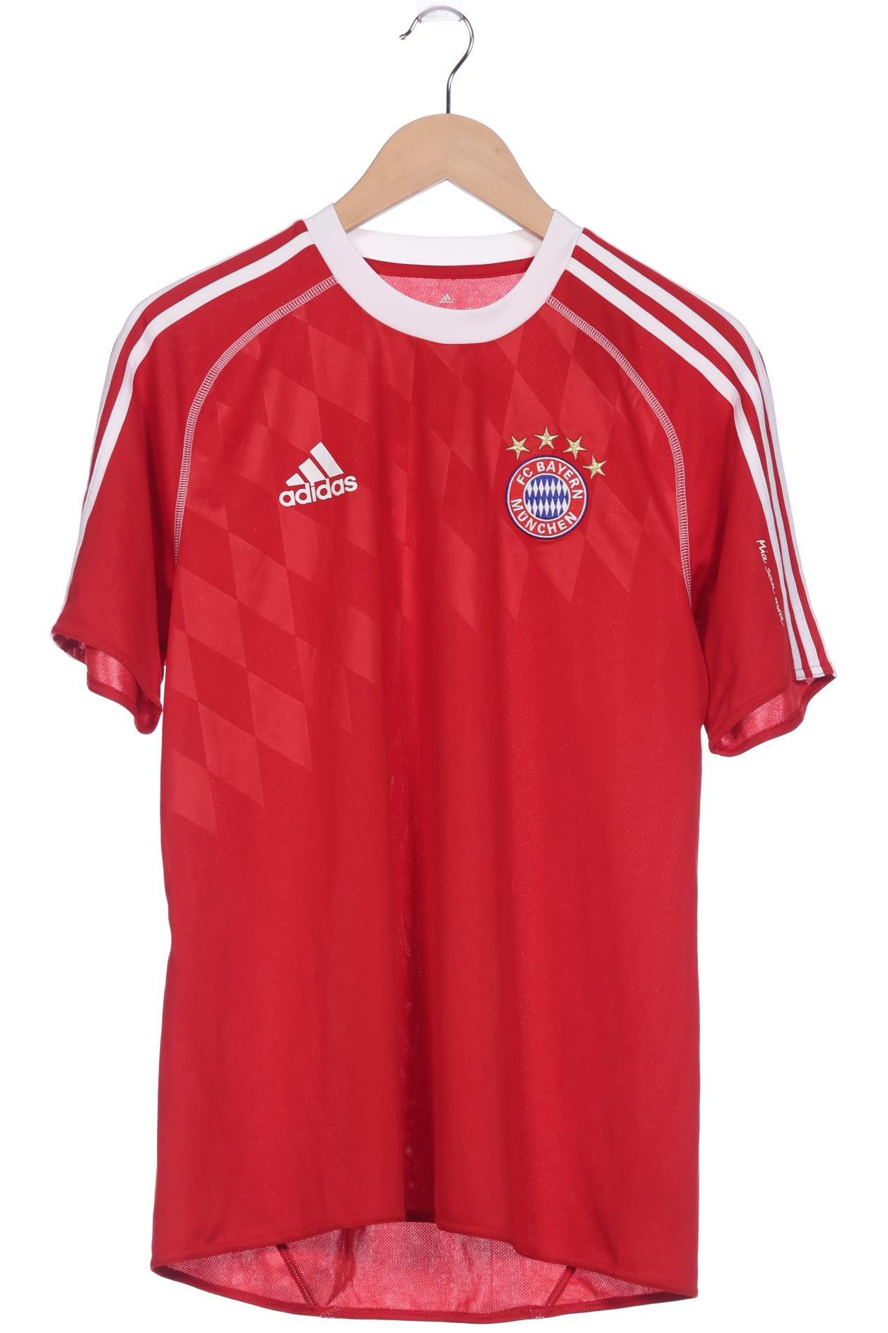 

adidas Herren T-Shirt, rot, Gr. 48