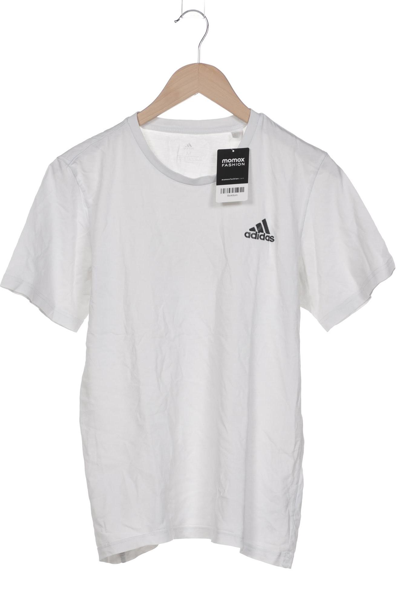 

adidas Herren T-Shirt, weiß, Gr. 48