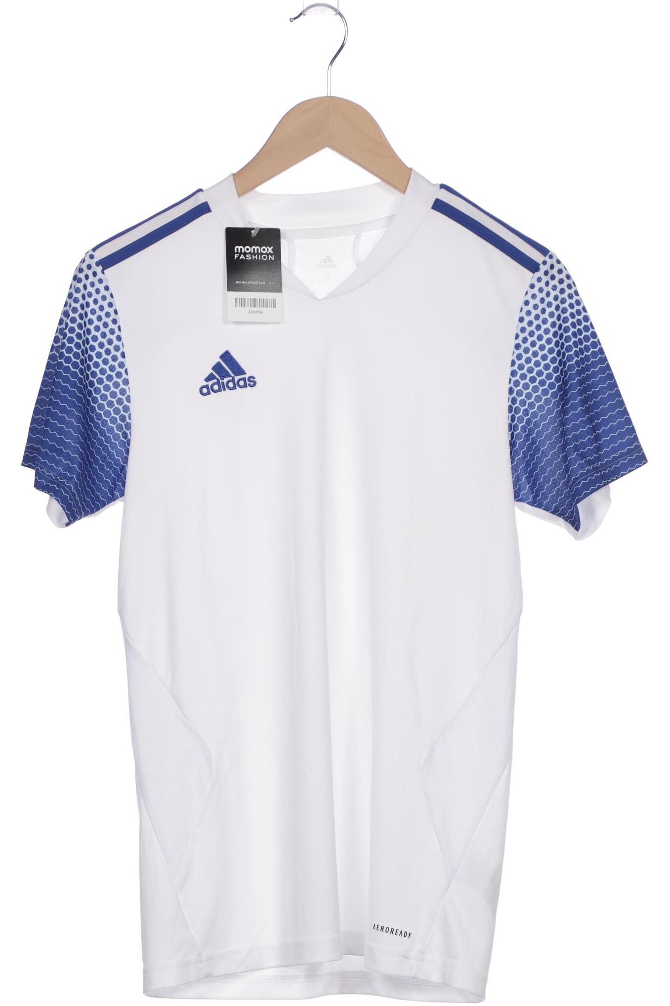 

adidas Herren T-Shirt, weiß, Gr. 46