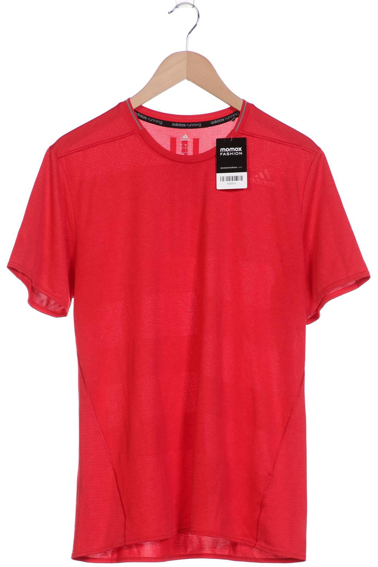 

adidas Herren T-Shirt, rot, Gr. 52