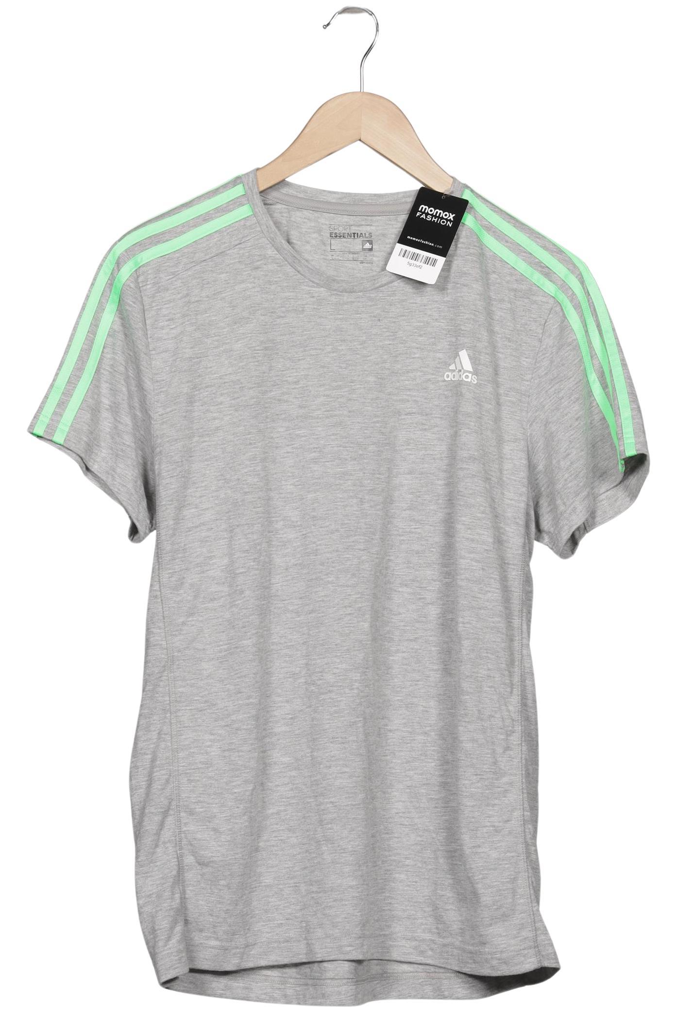 

adidas Herren T-Shirt, grau, Gr. 52
