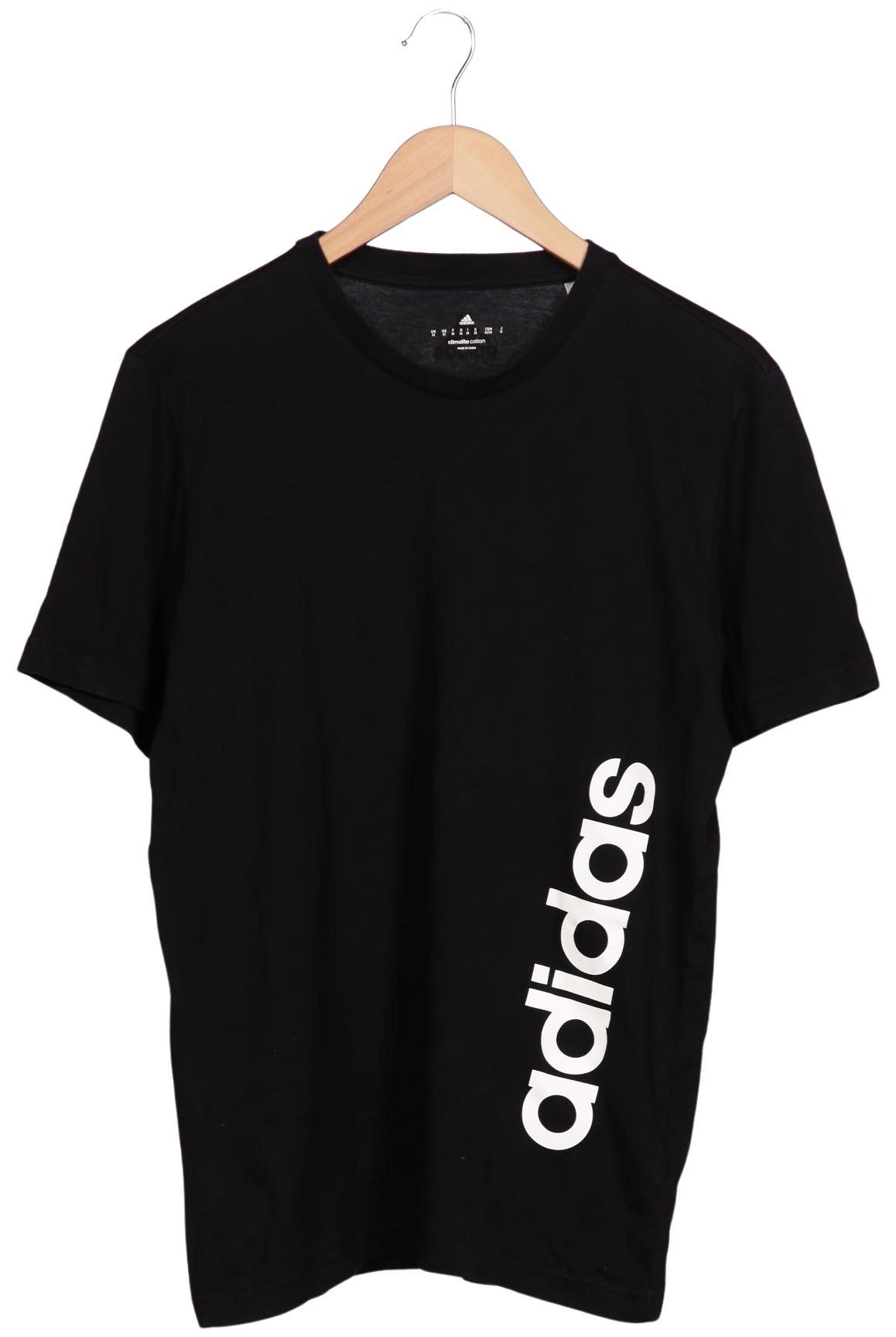 

adidas Herren T-Shirt, schwarz, Gr. 48