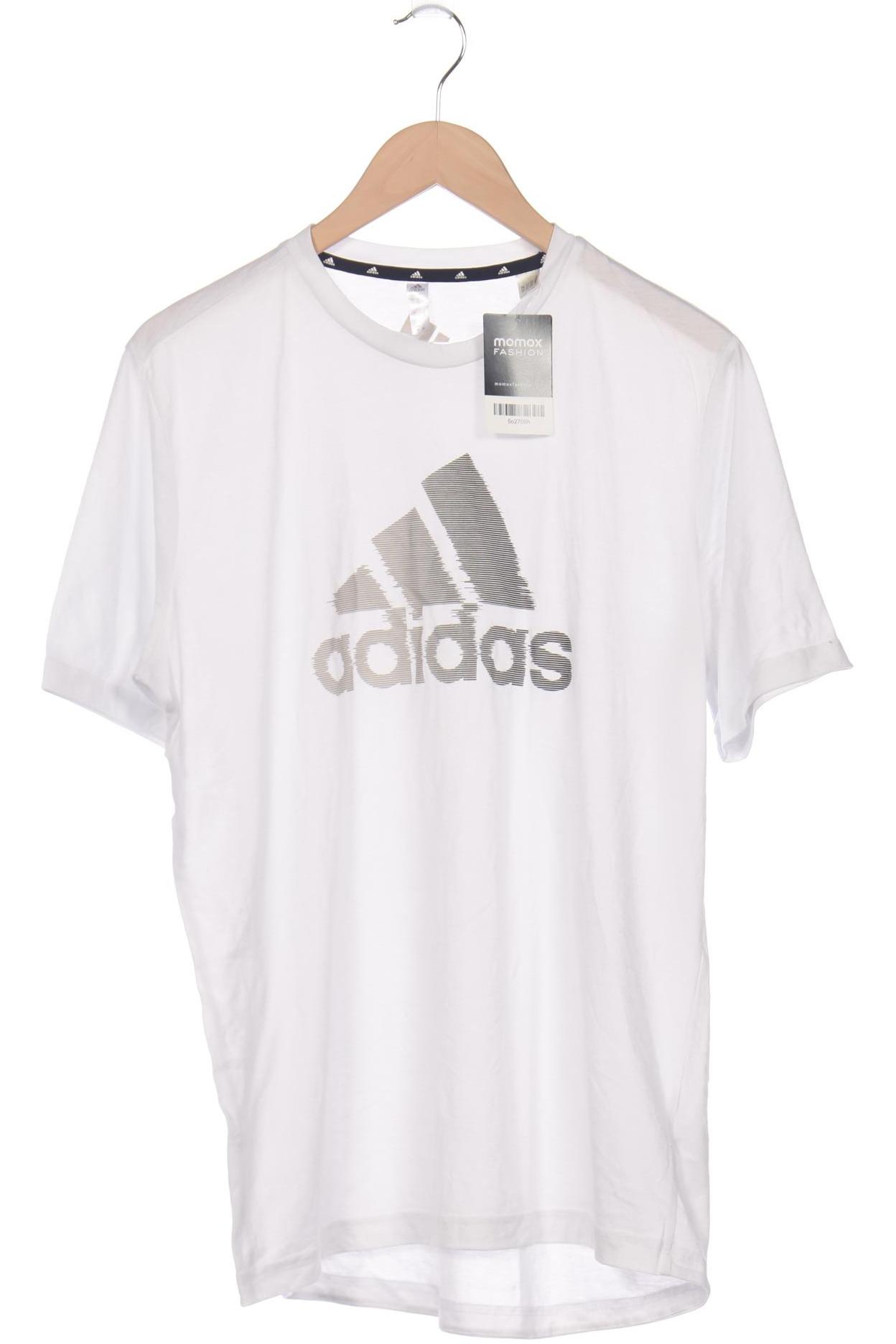 

adidas Herren T-Shirt, weiß, Gr. 52