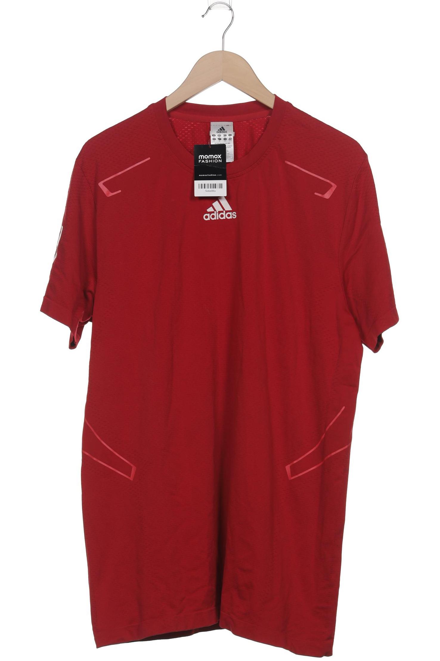 

adidas Herren T-Shirt, rot, Gr. 54