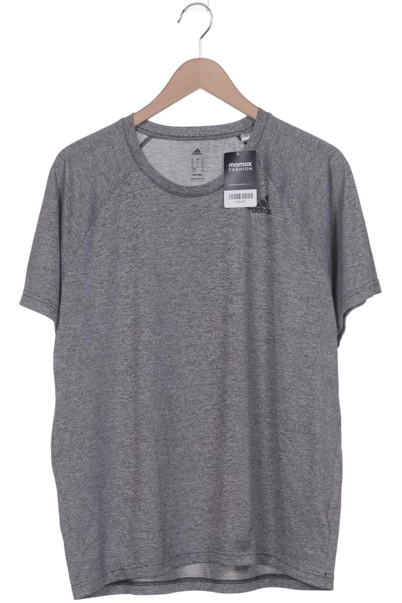 

adidas Herren T-Shirt, grau, Gr. 54