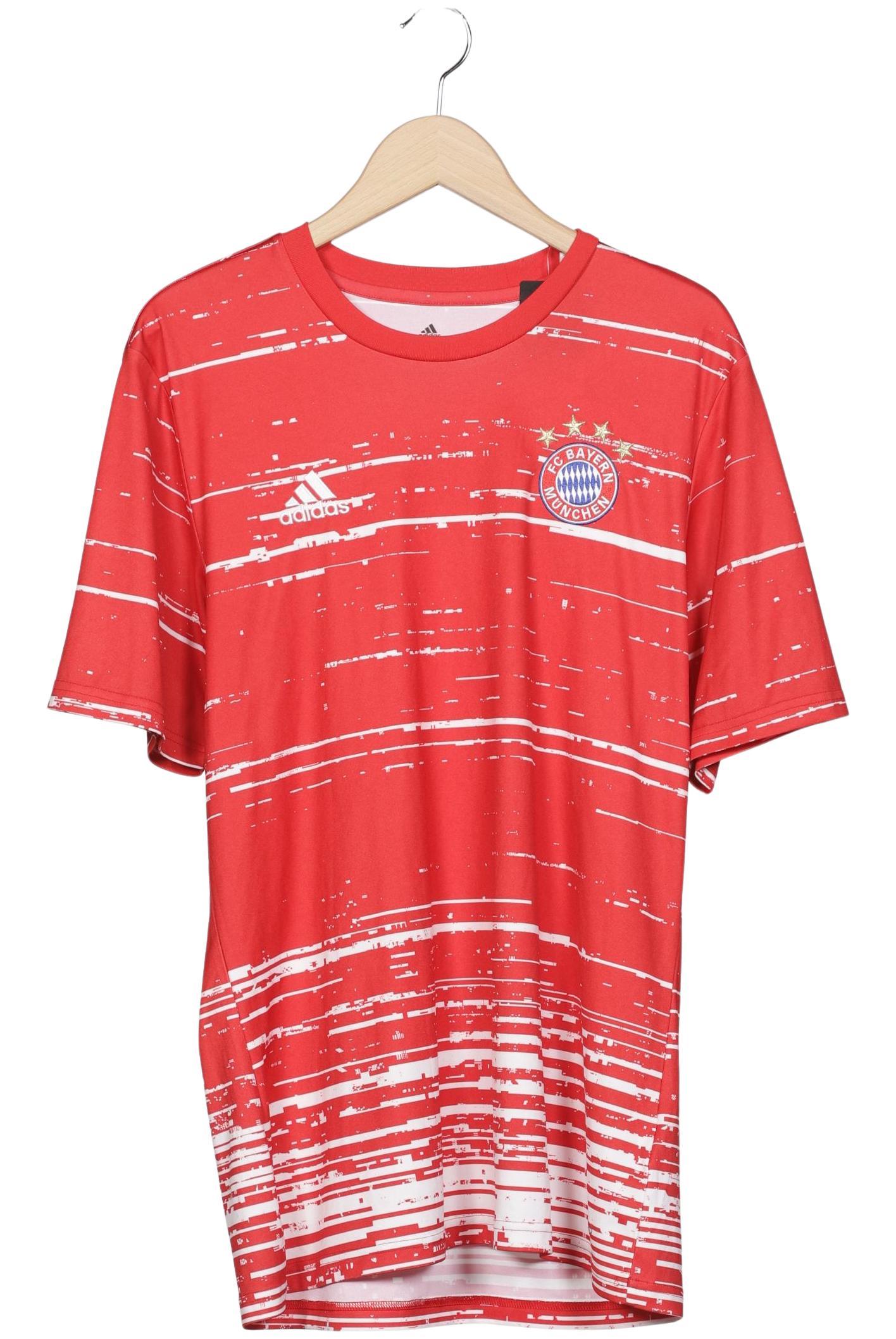 

adidas Herren T-Shirt, rot, Gr. 52