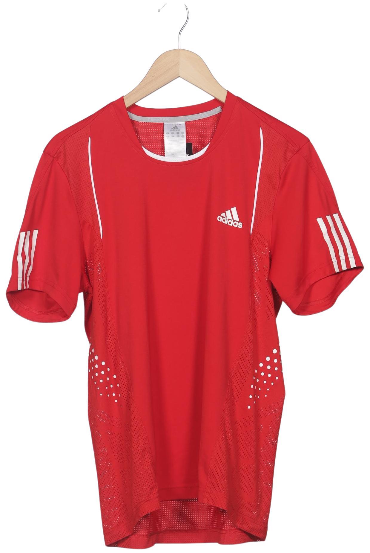 

adidas Herren T-Shirt, rot, Gr. 48
