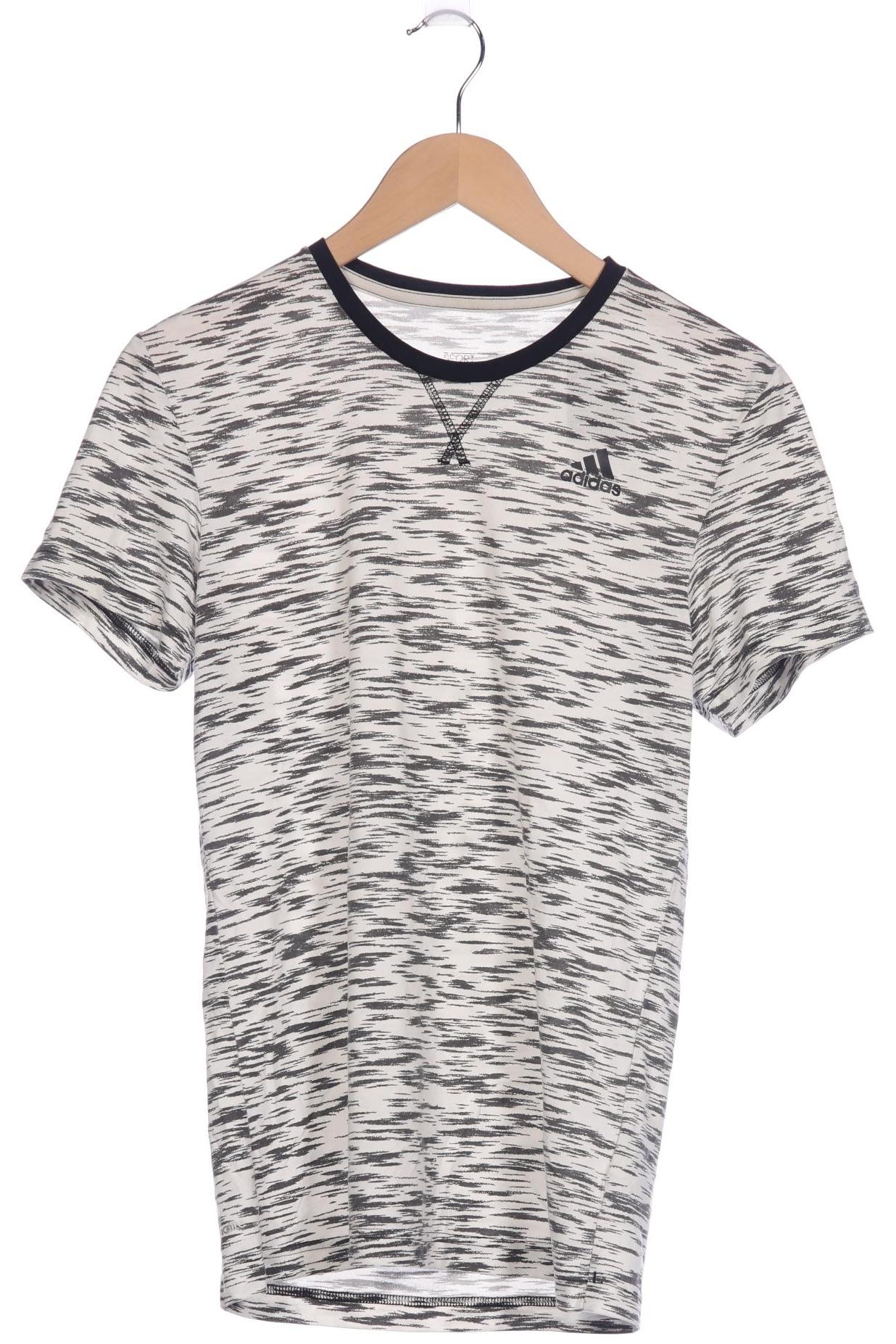 

adidas Herren T-Shirt, grau, Gr. 46