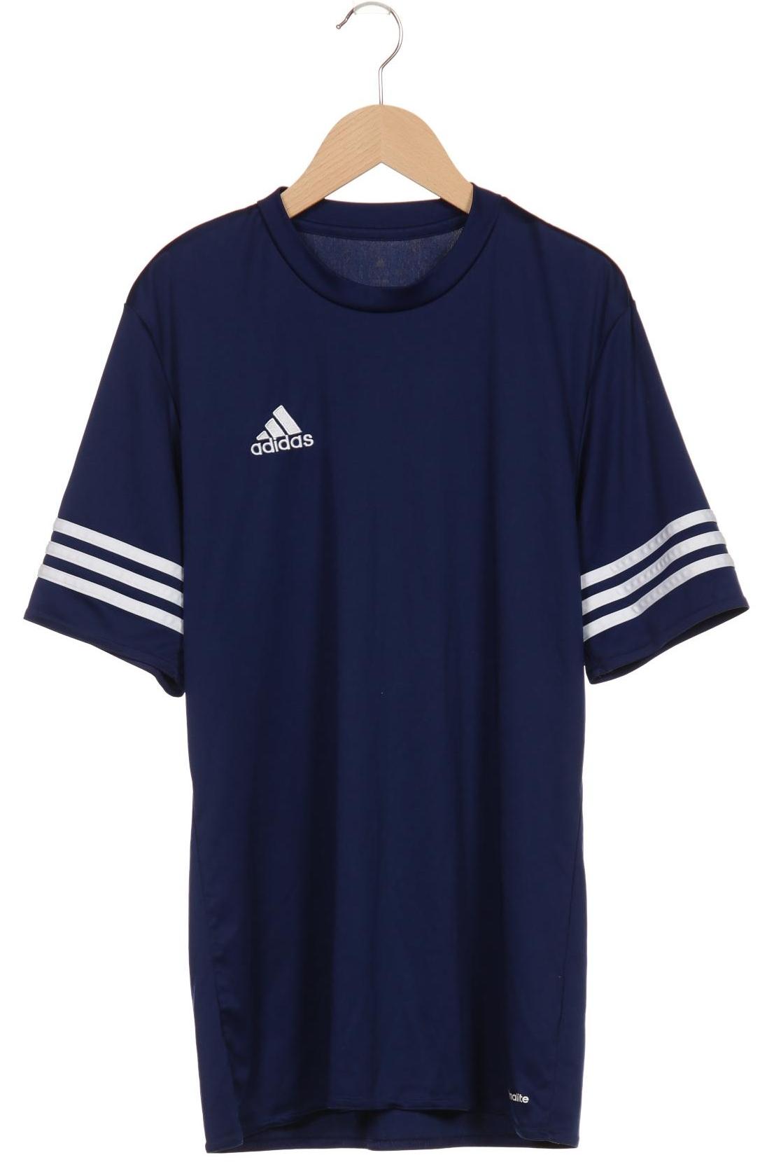 

adidas Herren T-Shirt, marineblau, Gr. 48