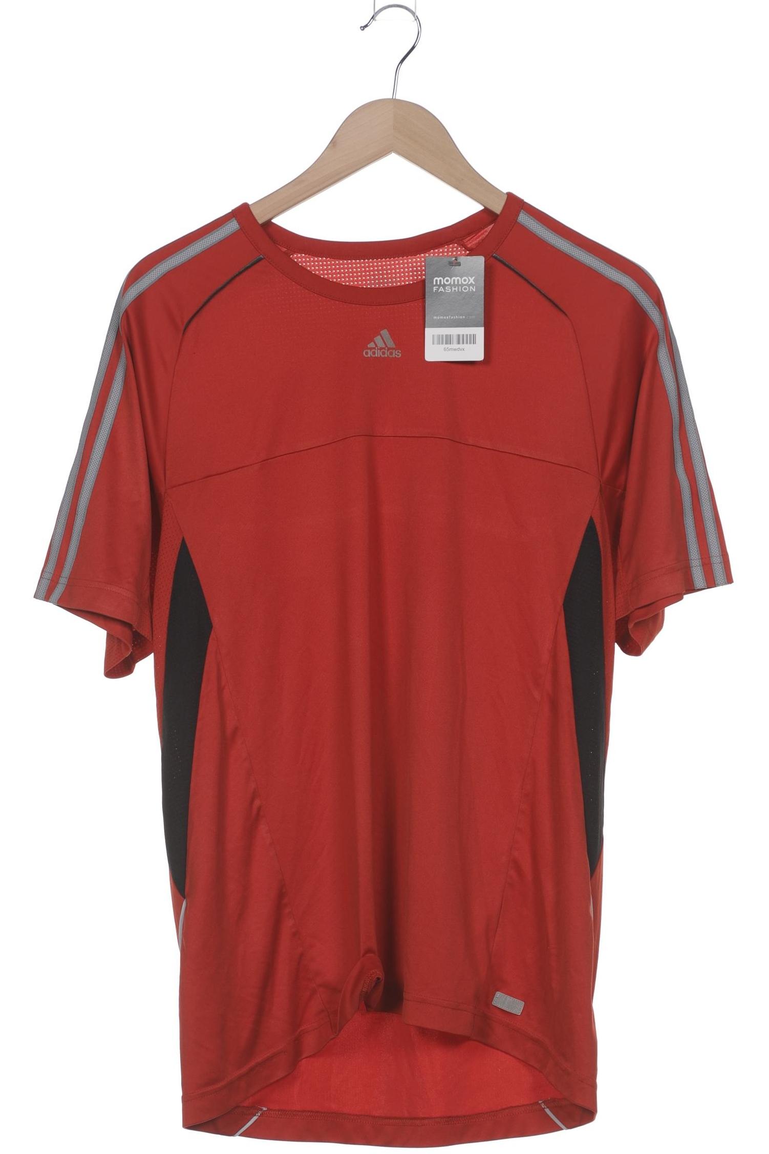 

adidas Herren T-Shirt, rot, Gr. 52