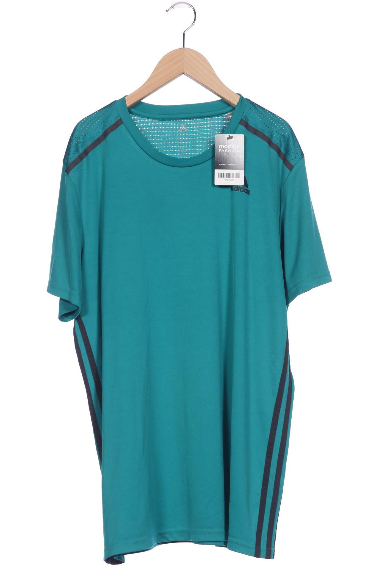 

adidas Herren T-Shirt, türkis, Gr. 54