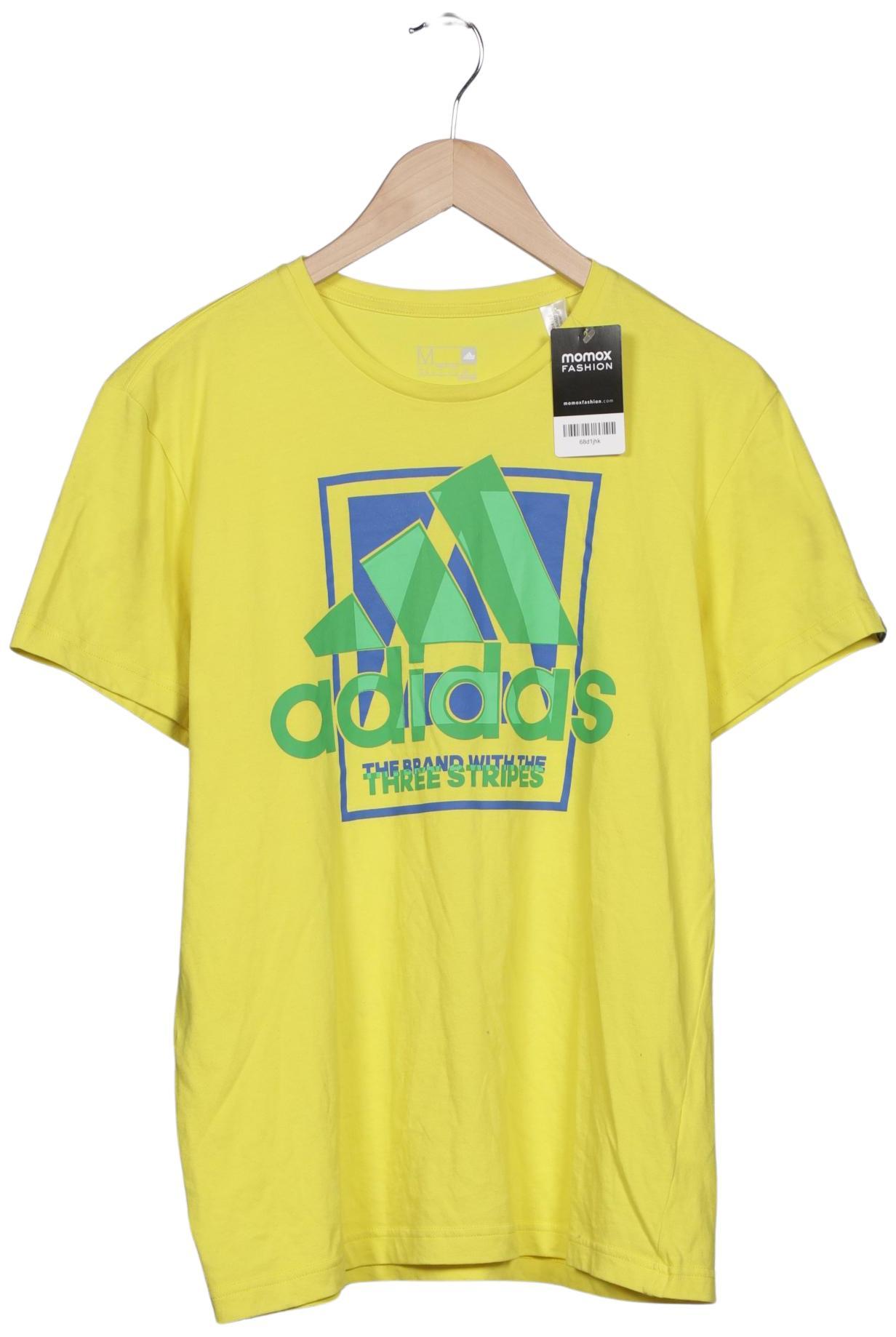

adidas Herren T-Shirt, gelb, Gr. 48