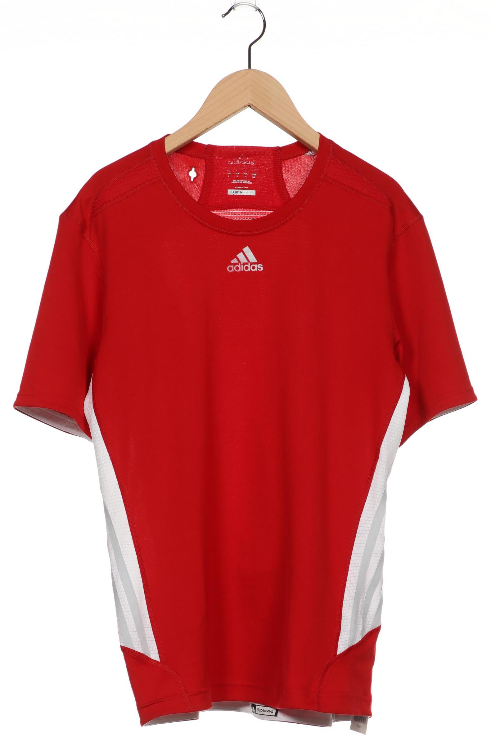 

adidas Herren T-Shirt, rot, Gr. 48