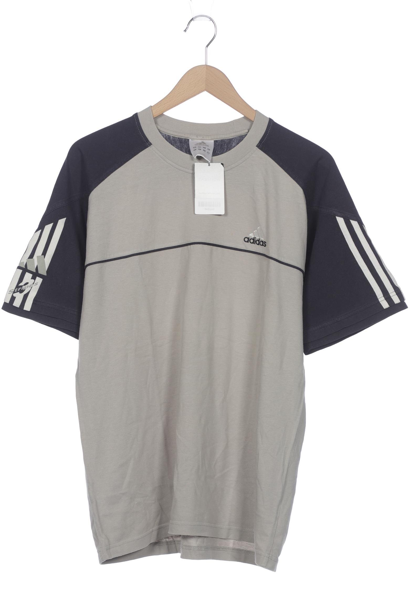 

adidas Herren T-Shirt, grau, Gr. 50