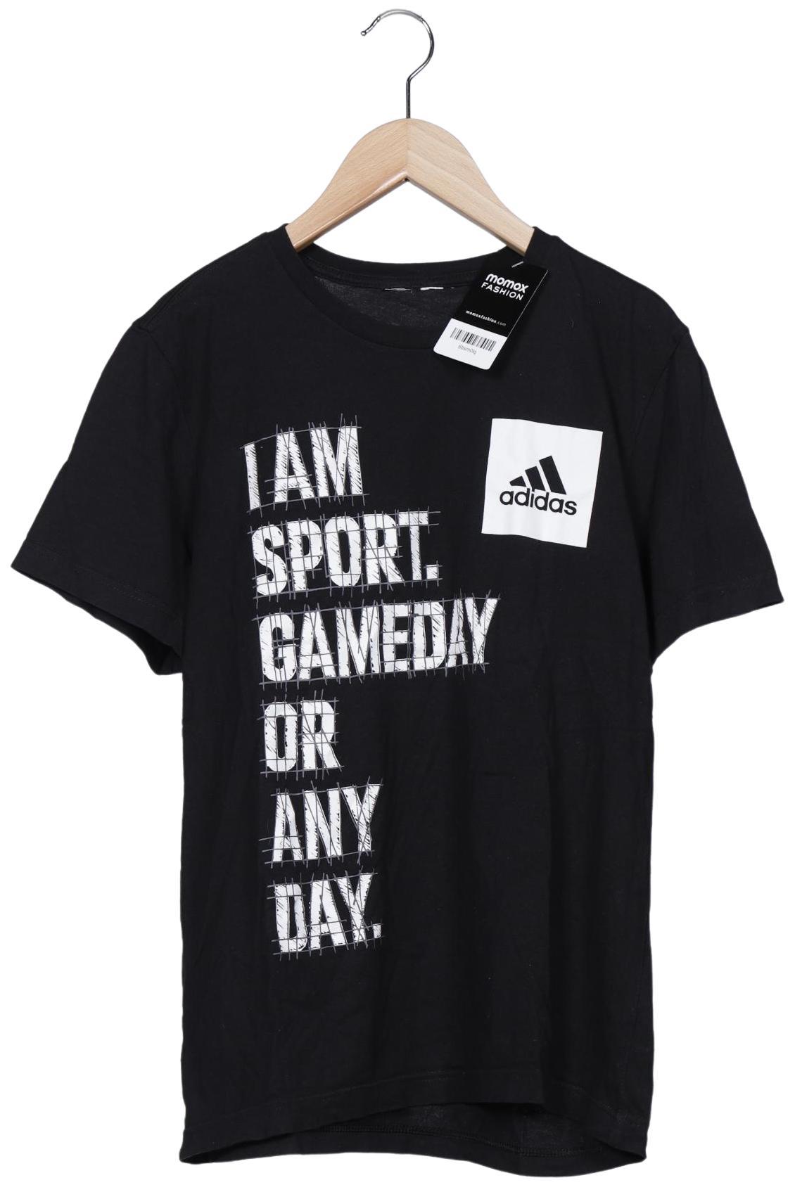 

adidas Herren T-Shirt, schwarz, Gr. 46