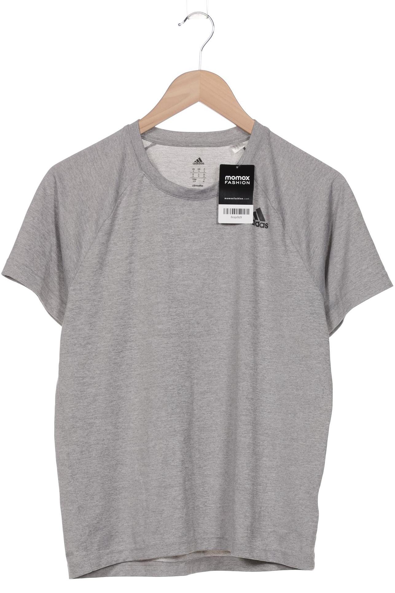

adidas Herren T-Shirt, grau, Gr. 46