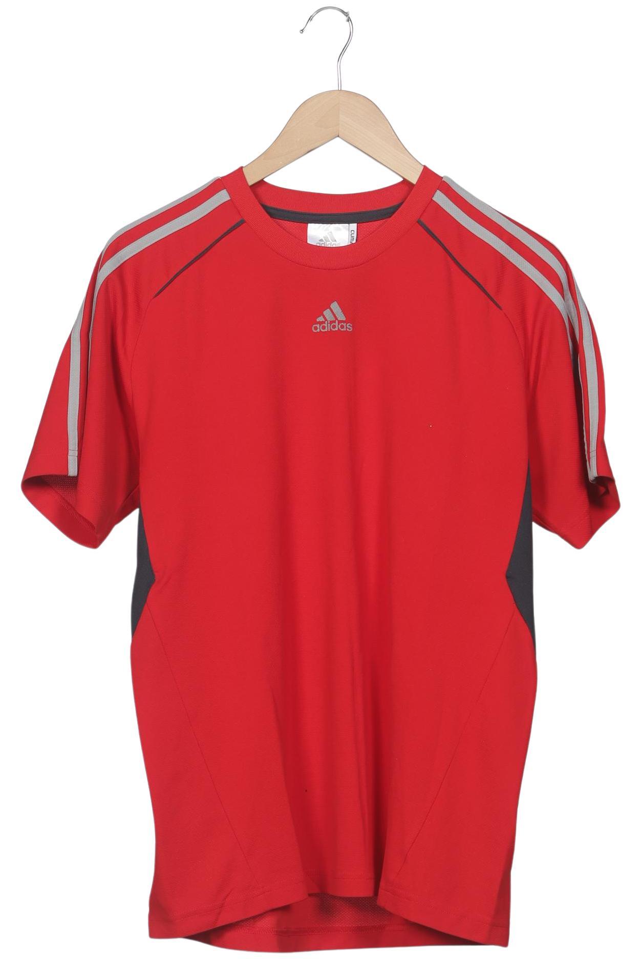 

adidas Herren T-Shirt, rot, Gr. 48
