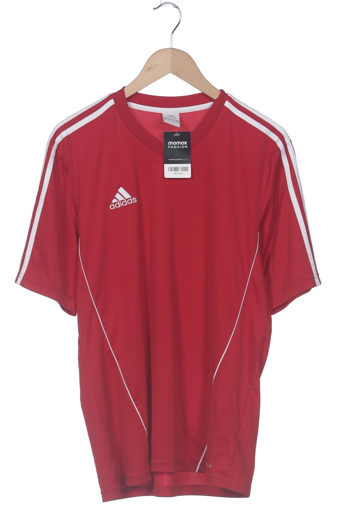 

adidas Herren T-Shirt, rot, Gr. 52