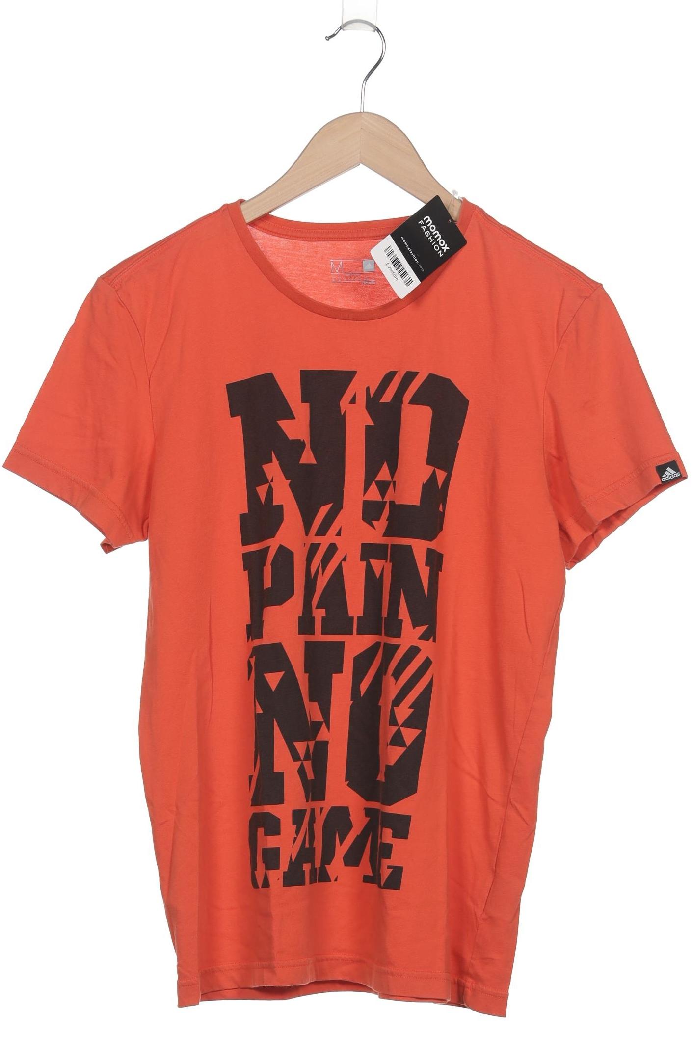 

adidas Herren T-Shirt, orange, Gr. 48