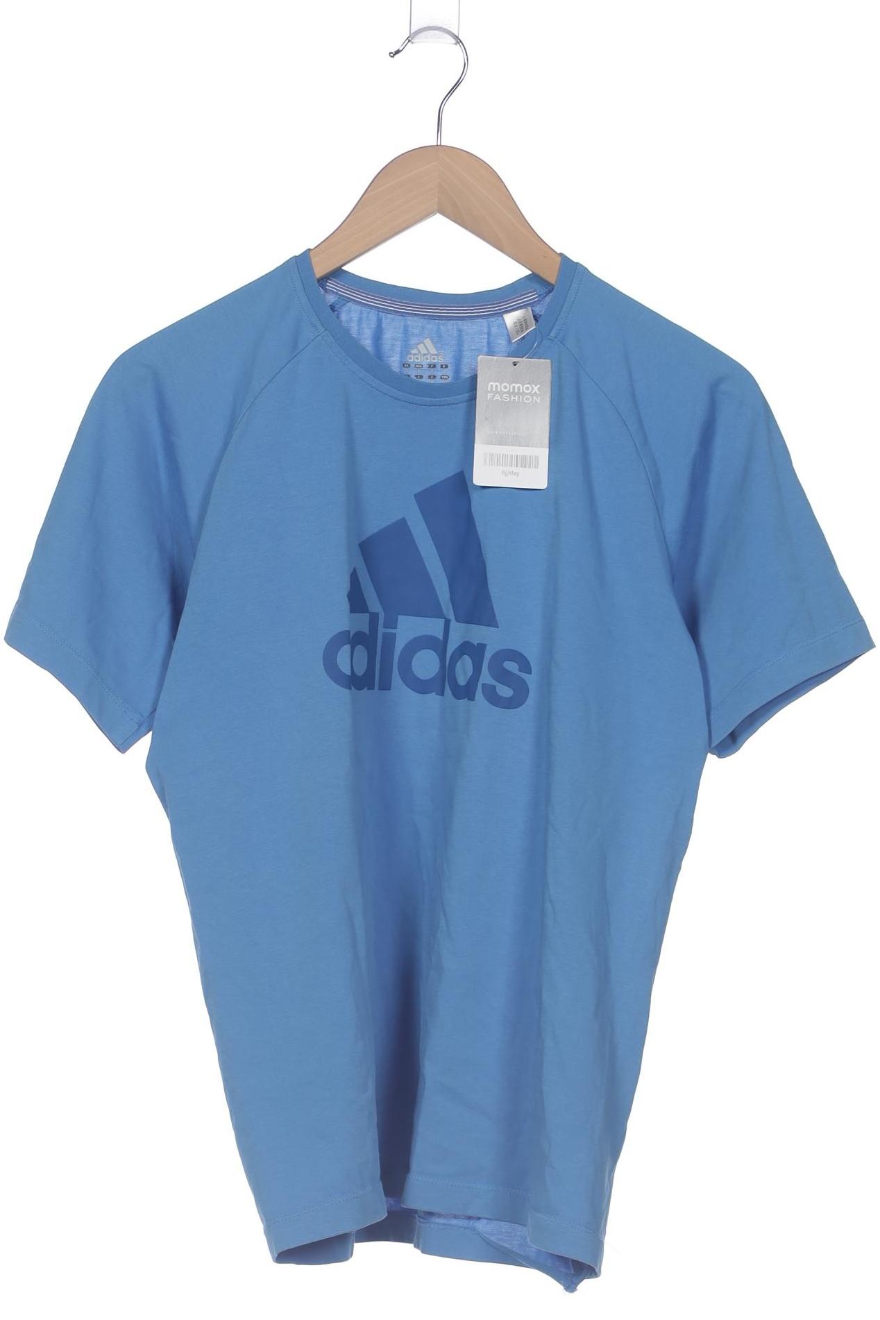 

adidas Herren T-Shirt, hellblau, Gr. 46