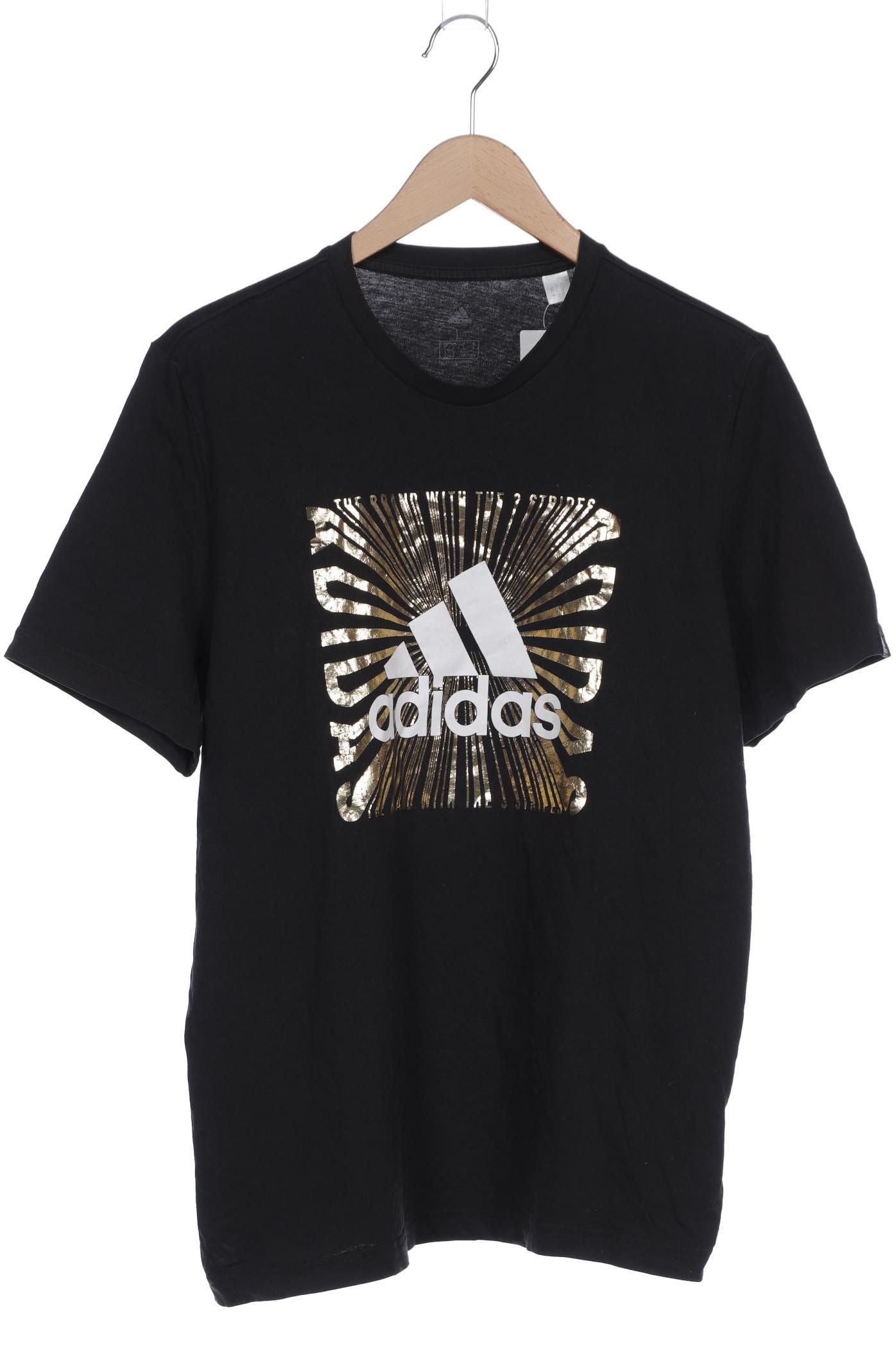 

adidas Herren T-Shirt, schwarz, Gr. 52