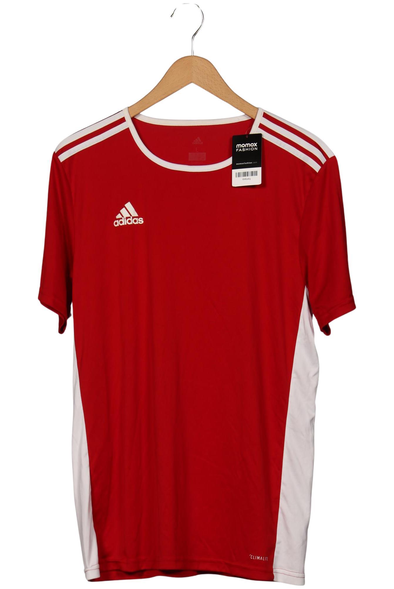 

adidas Herren T-Shirt, rot, Gr. 52