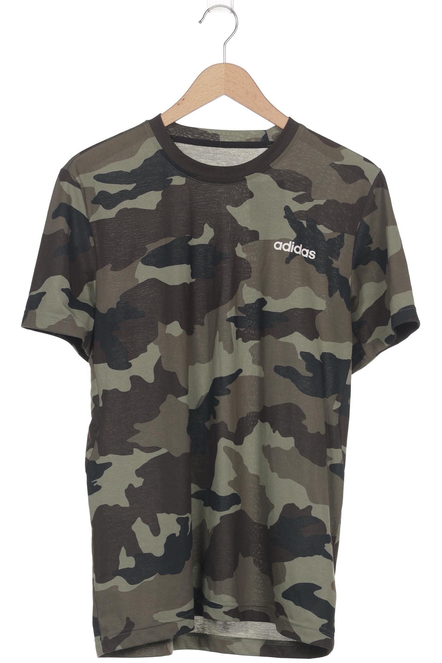 

adidas Herren T-Shirt, grün, Gr. 48