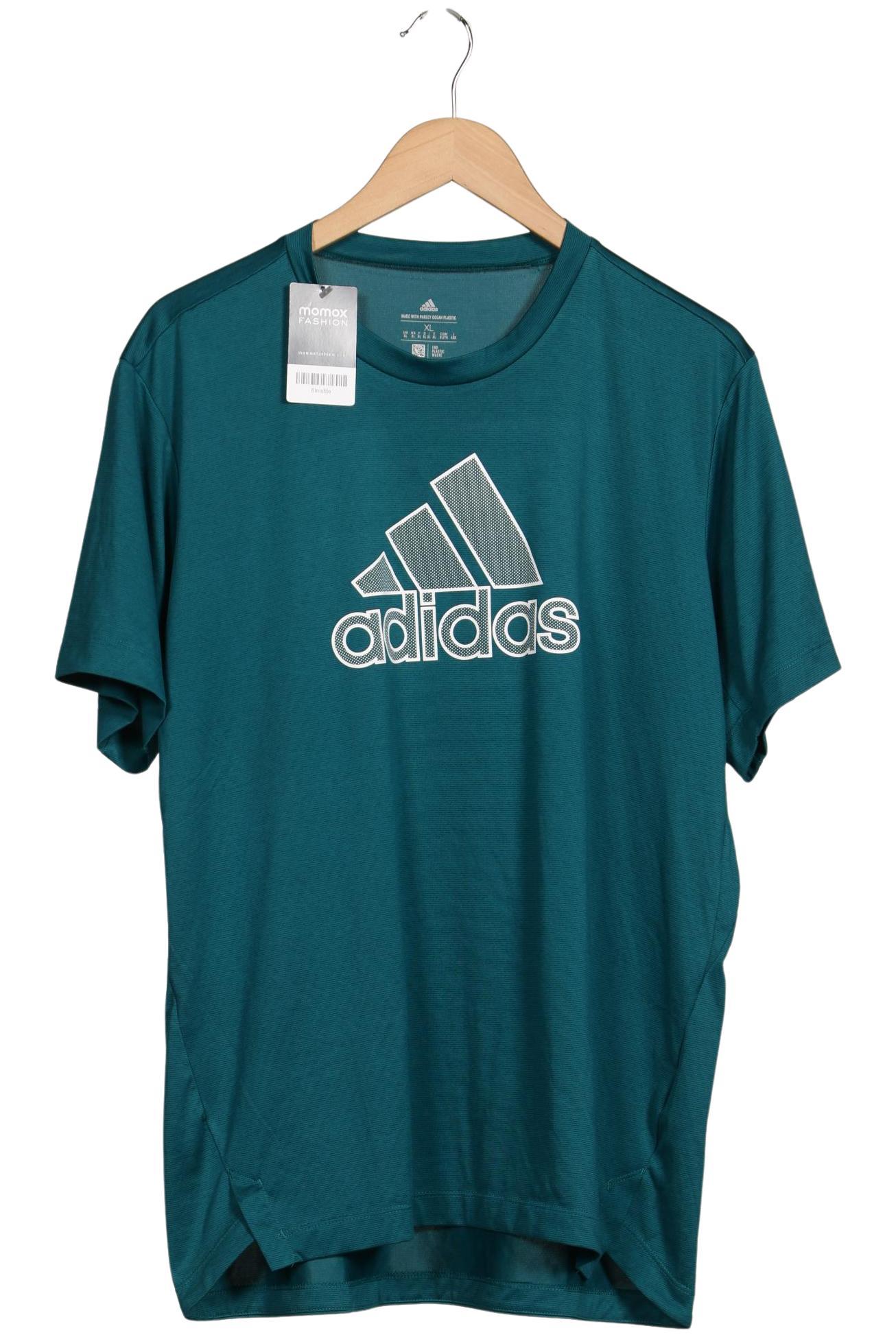 

adidas Herren T-Shirt, türkis, Gr. 54