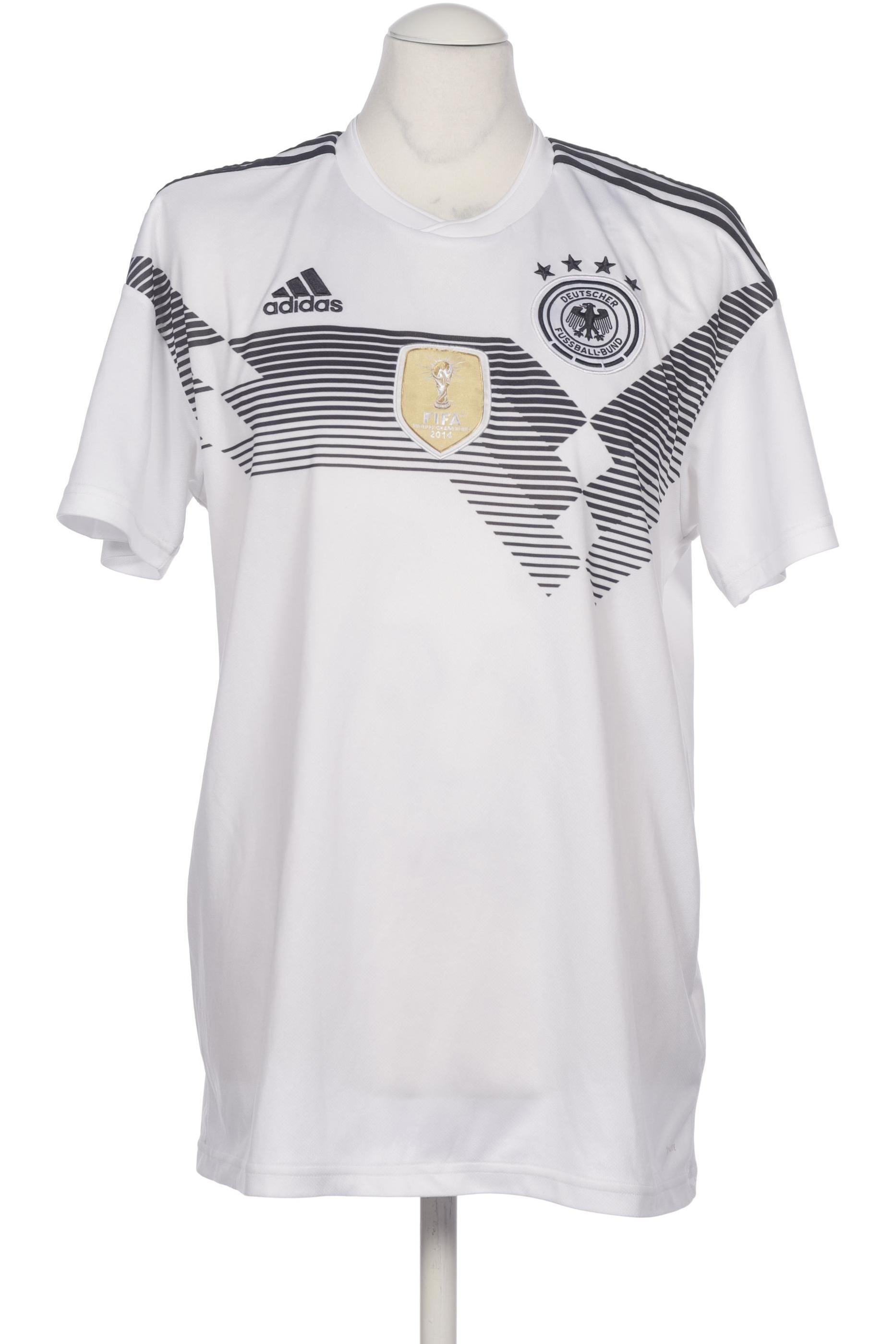 

adidas Herren T-Shirt, weiß, Gr. 52