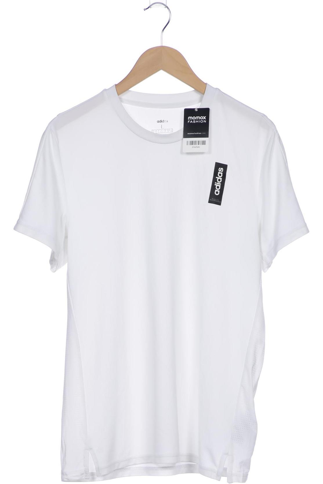 

adidas Herren T-Shirt, weiß, Gr. 52
