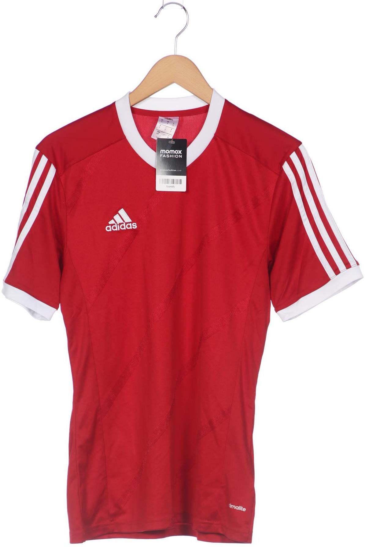 

adidas Herren T-Shirt, rot, Gr. 46